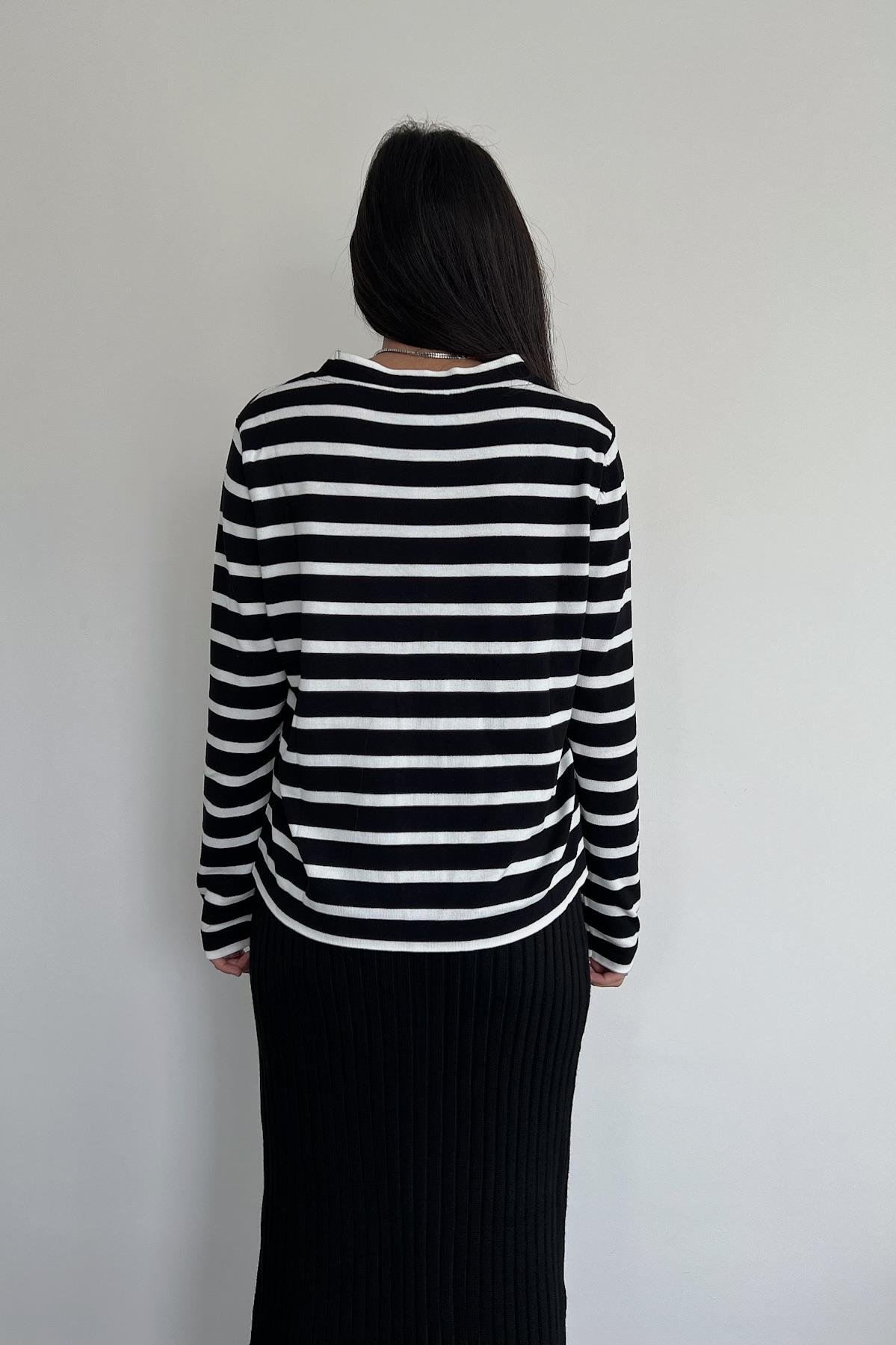 GESTREIFTER CARDIGAN