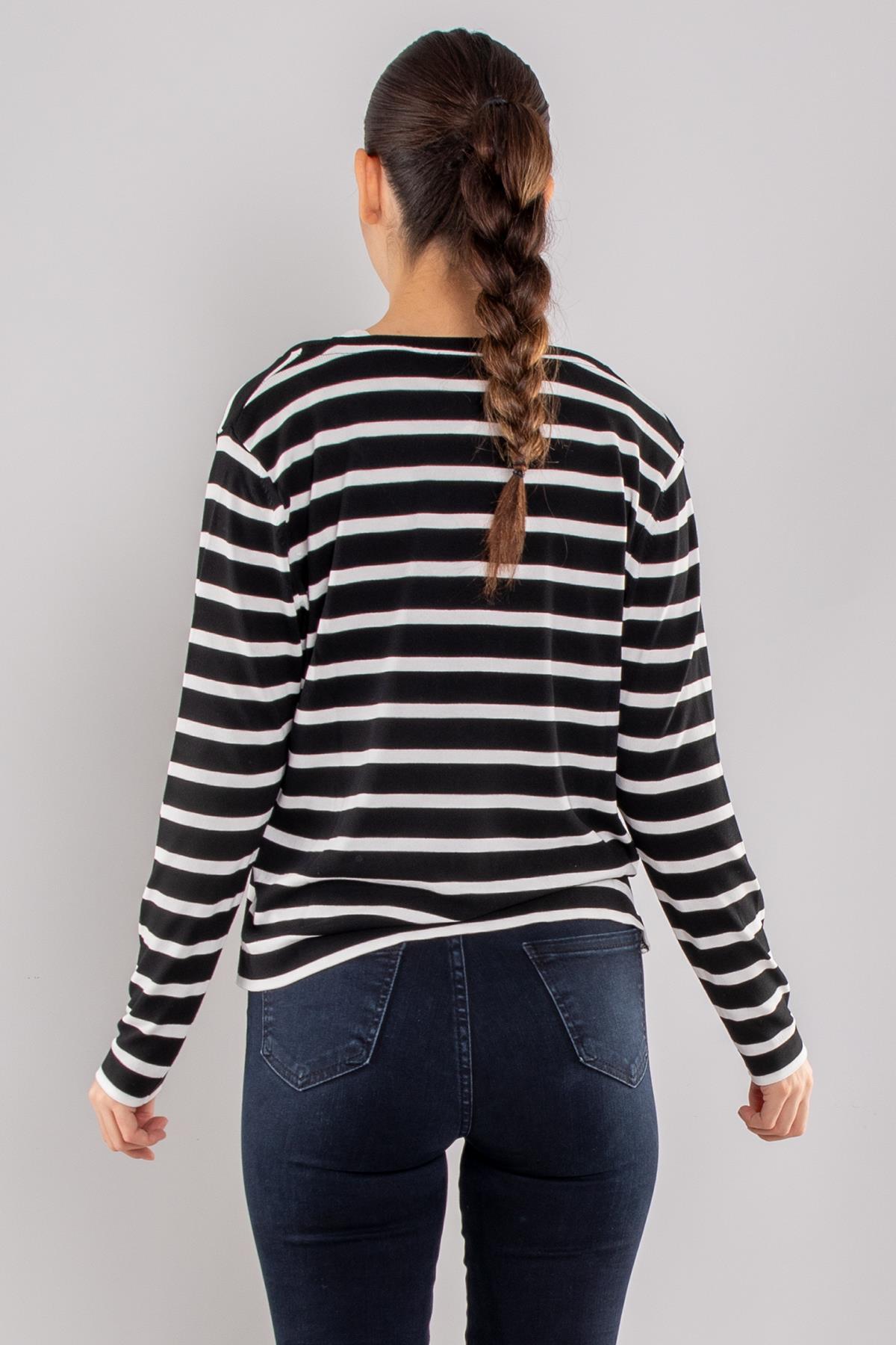 GESTREIFTER CARDIGAN