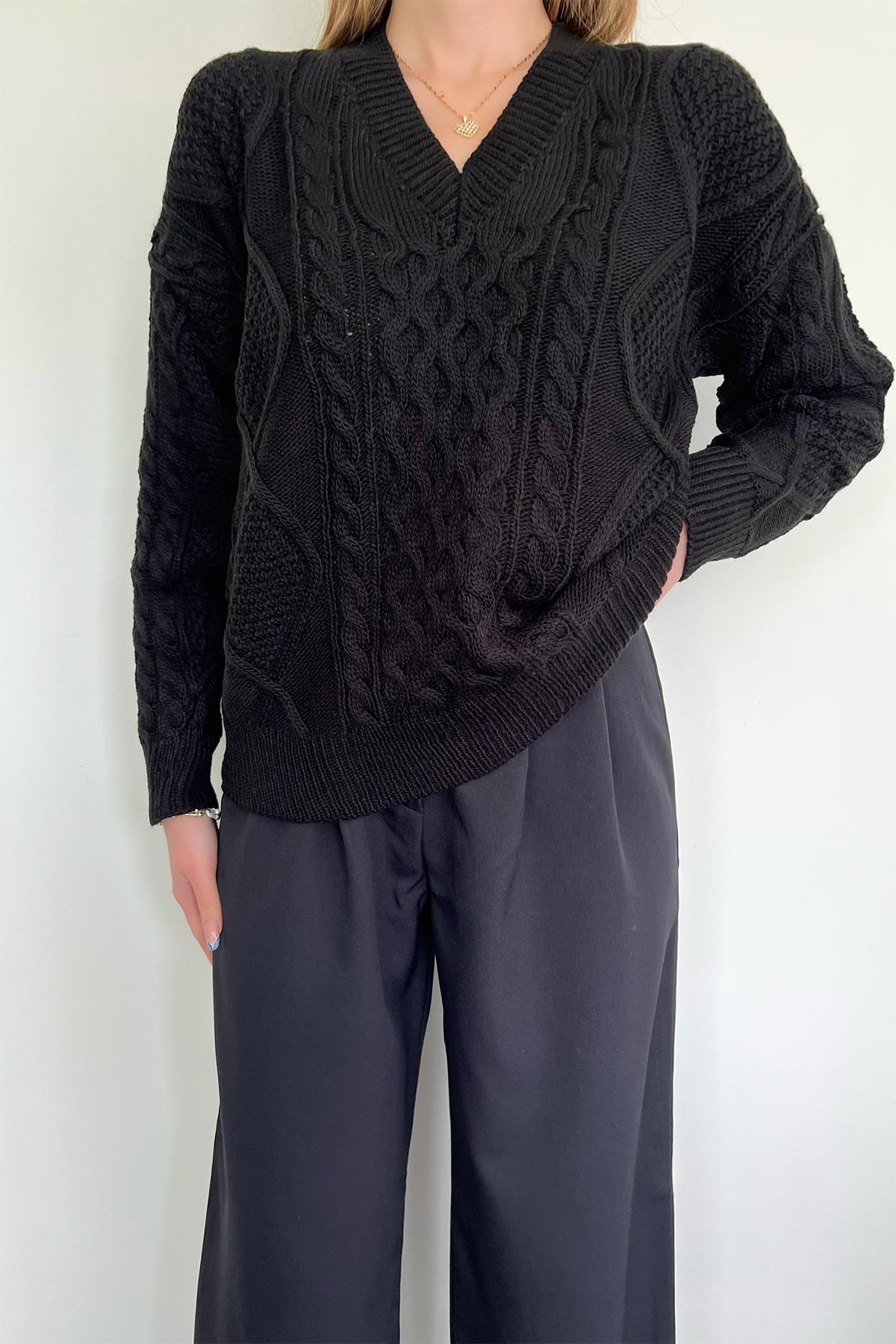 سترة بنمط محبوك