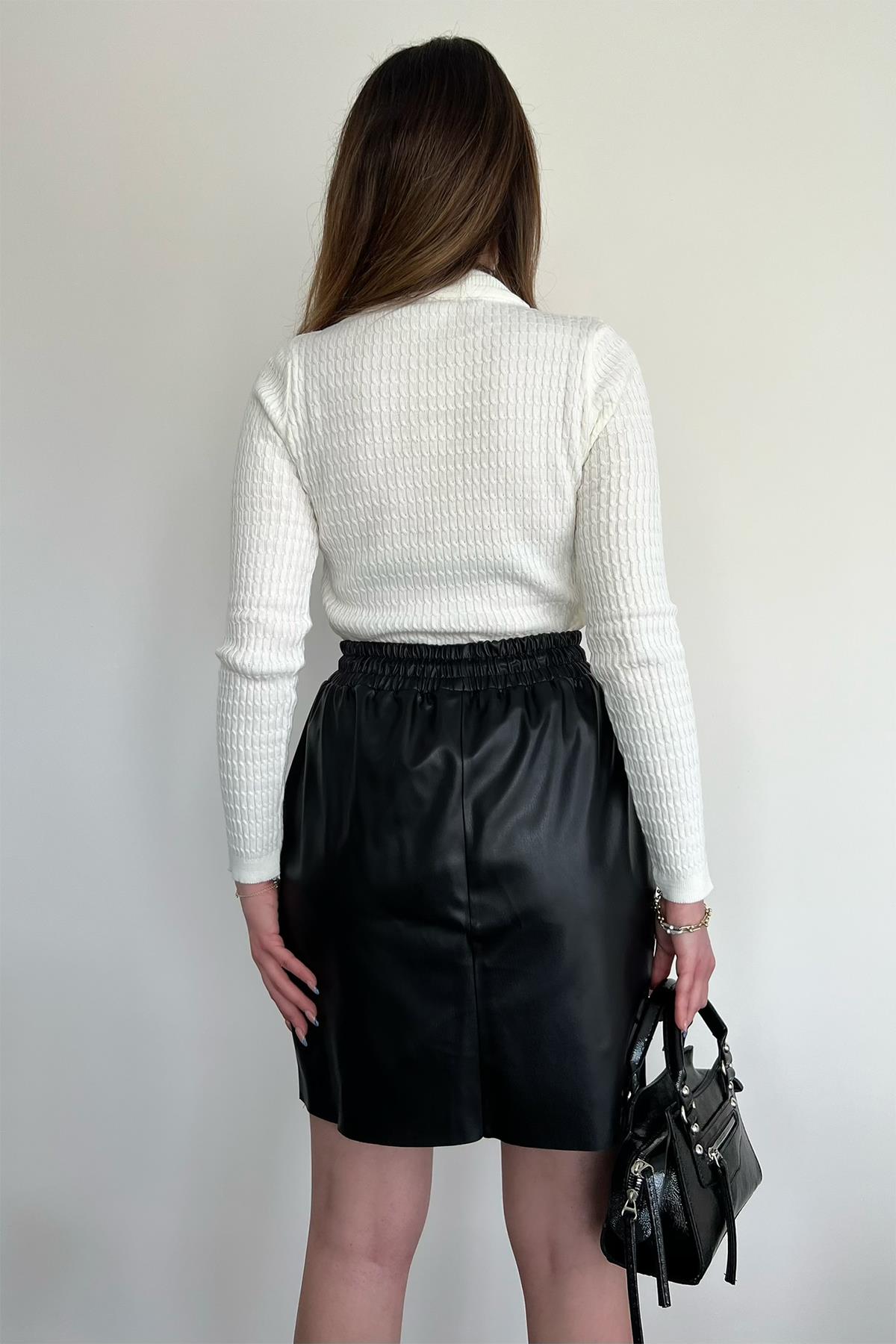 YARIM BALIKÇI YAKA KAZAKH