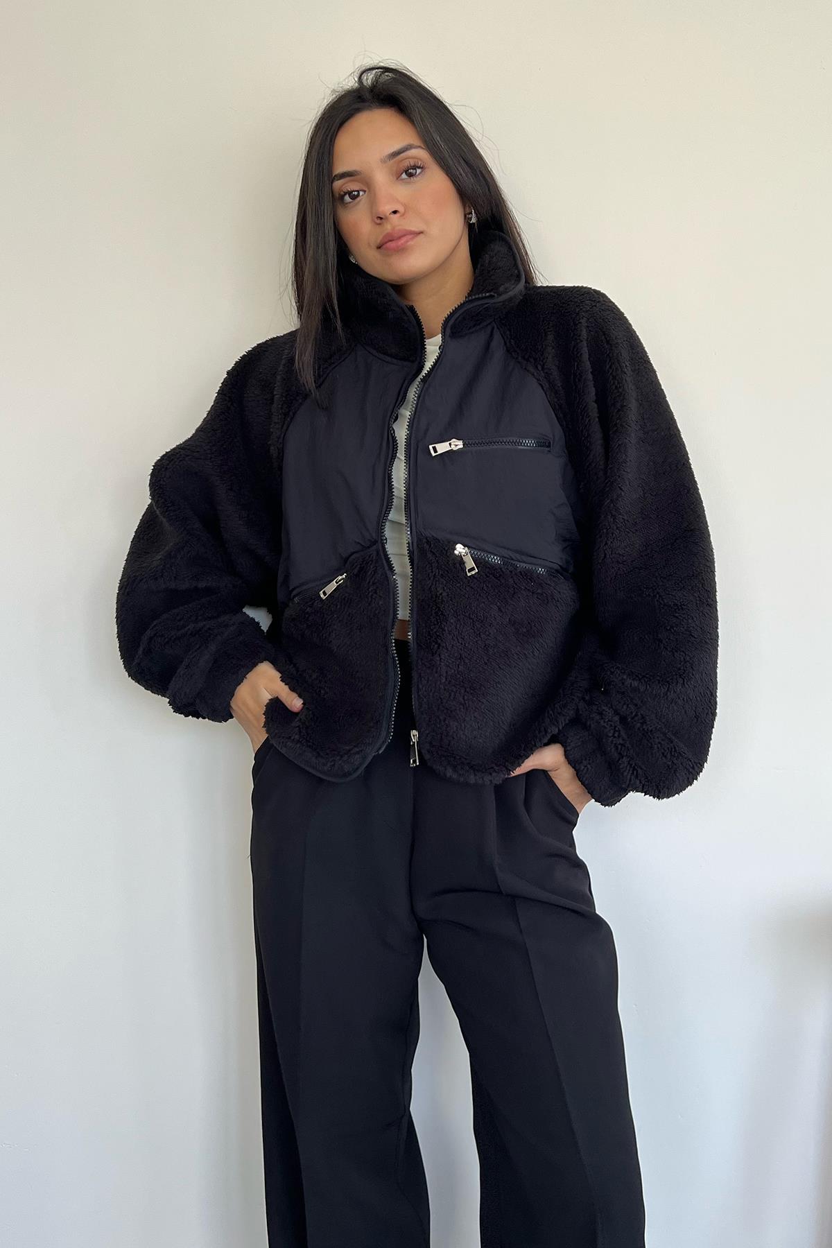 ПАЛЬТО ОВЕРСАЙЗ НА МОЛНИИ