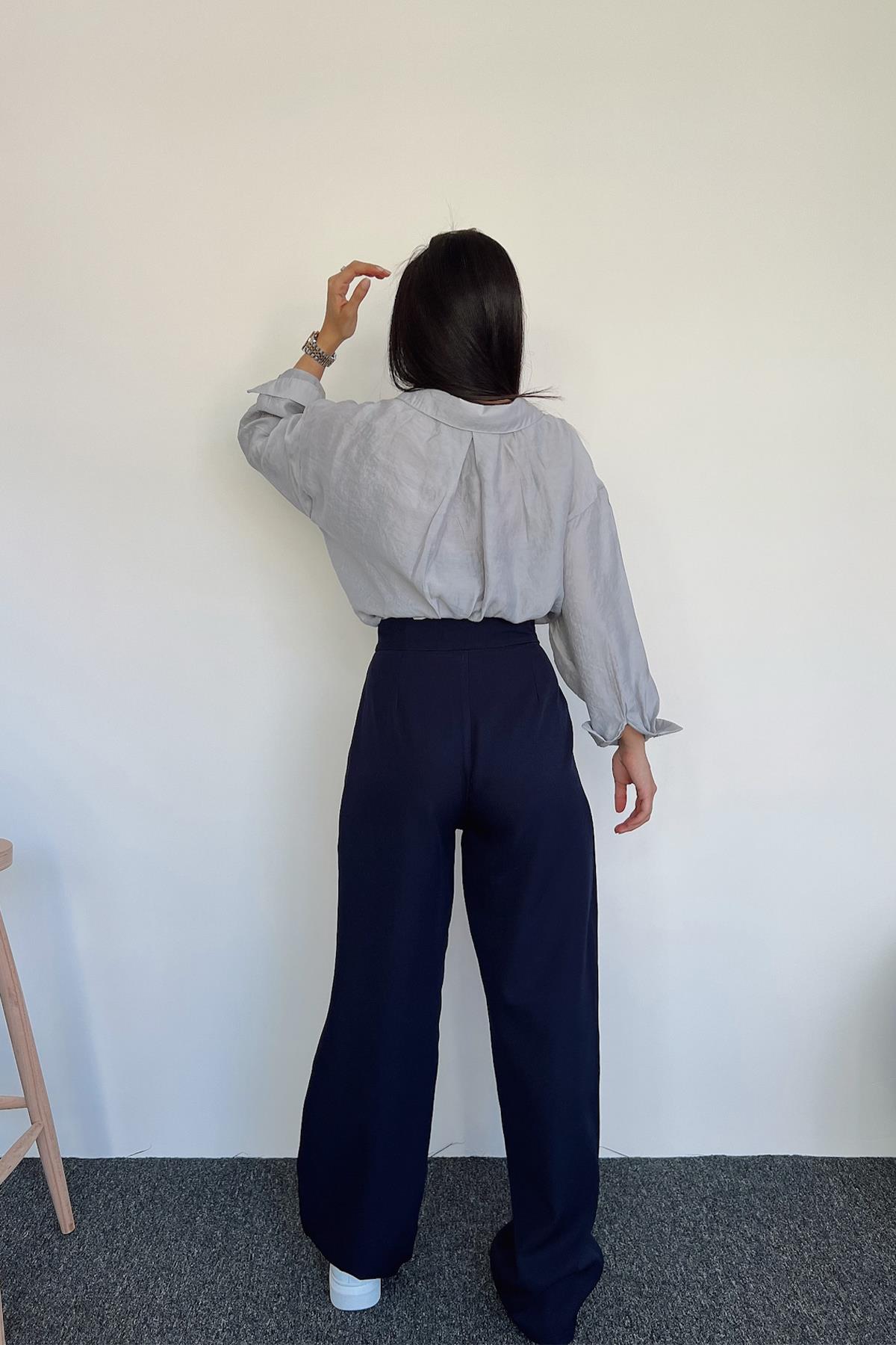 CIRT KAPAMALI PALAZZO PANTOLON