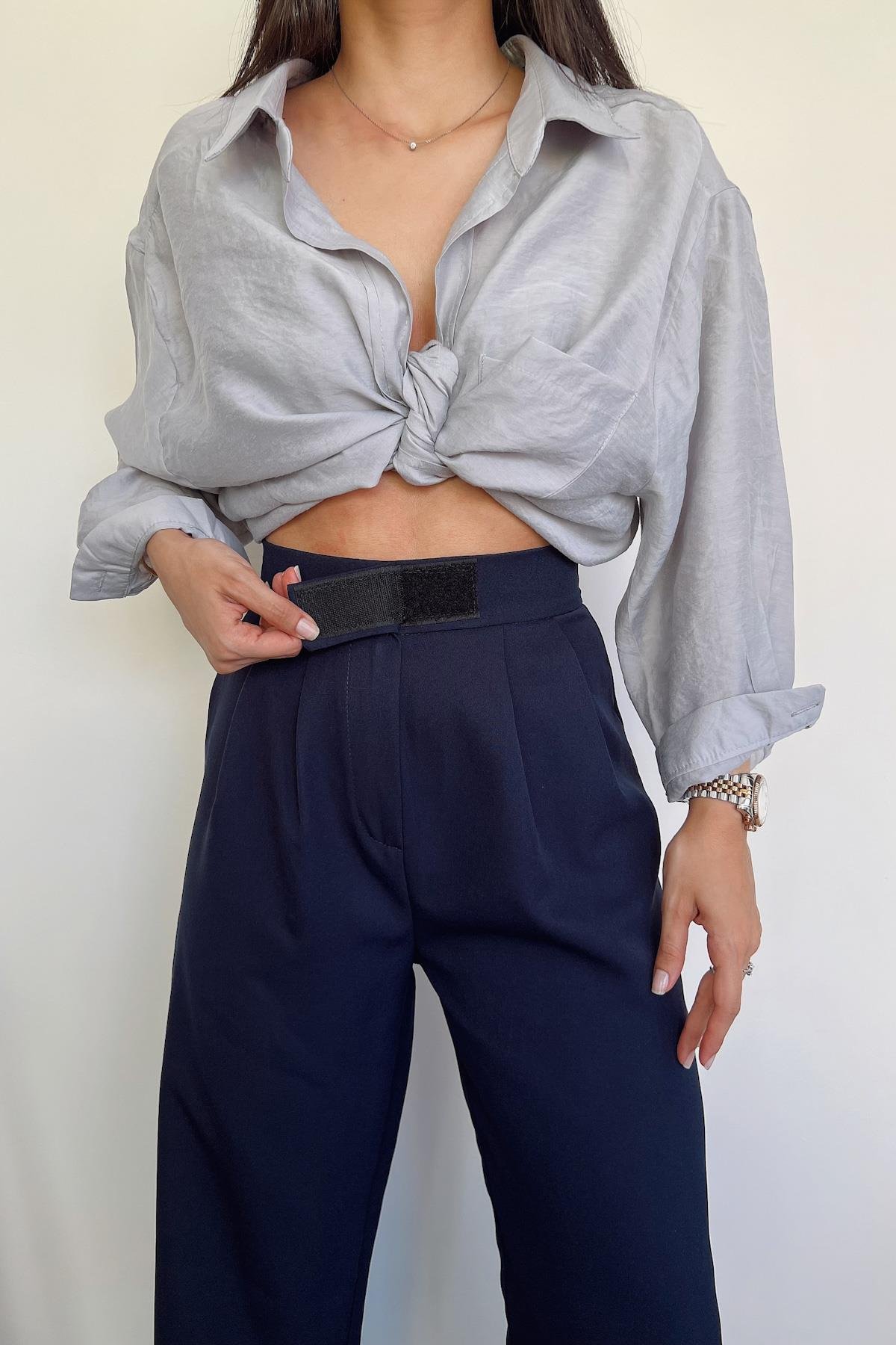 CIRT KAPAMALI PALAZZO PANTOLON