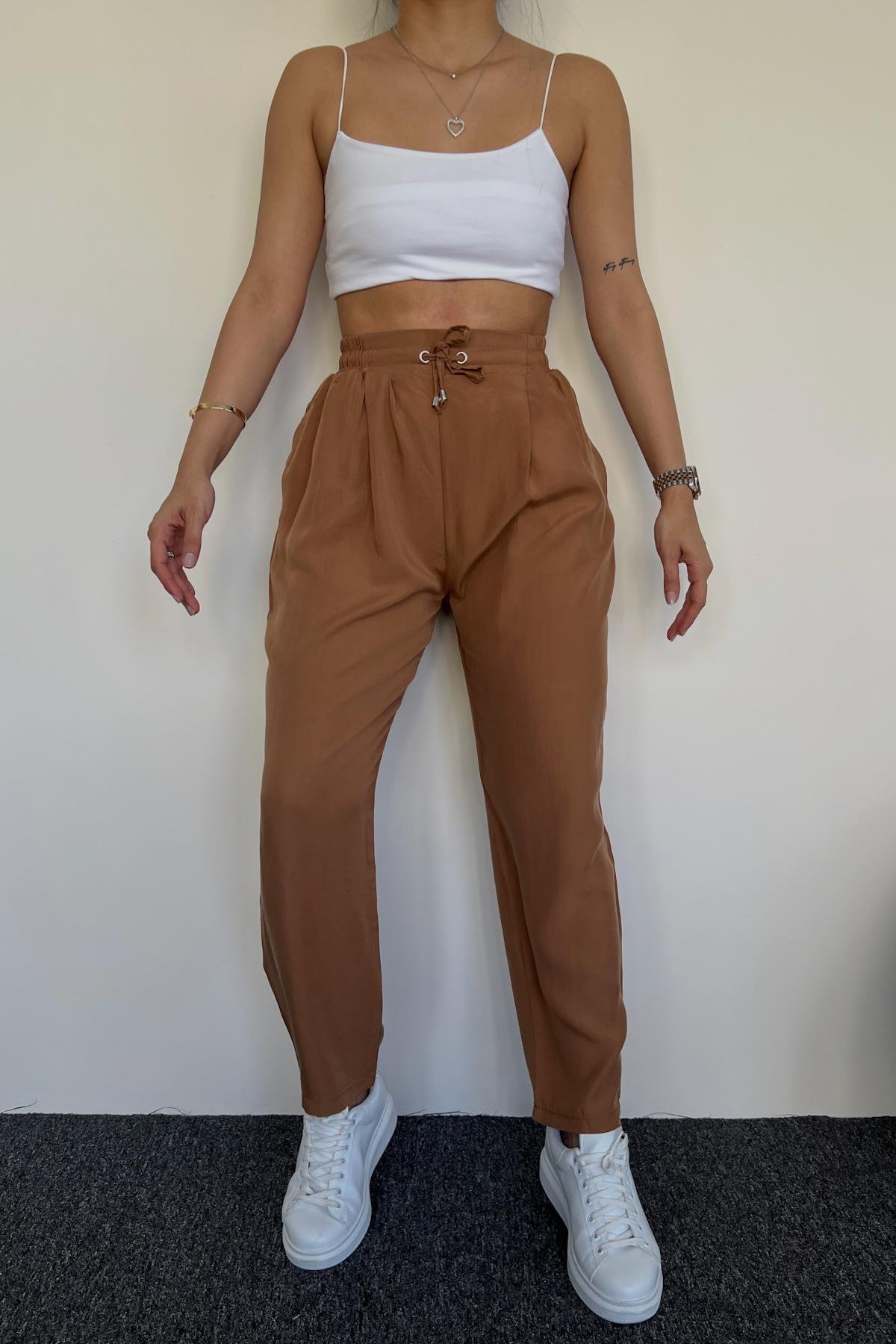 بنطال شرابة بقطع الجزر