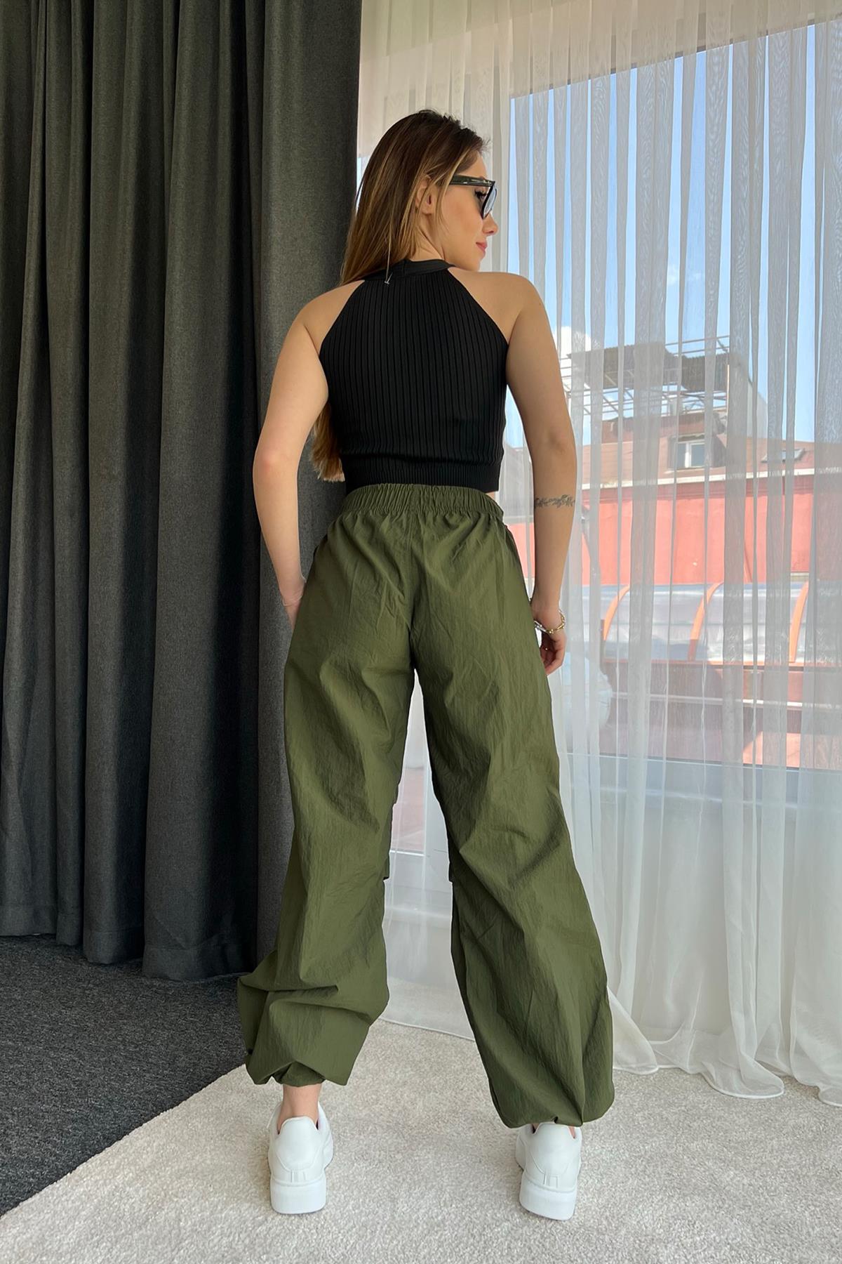 PARAŞÜT PANTOLON HAKİ