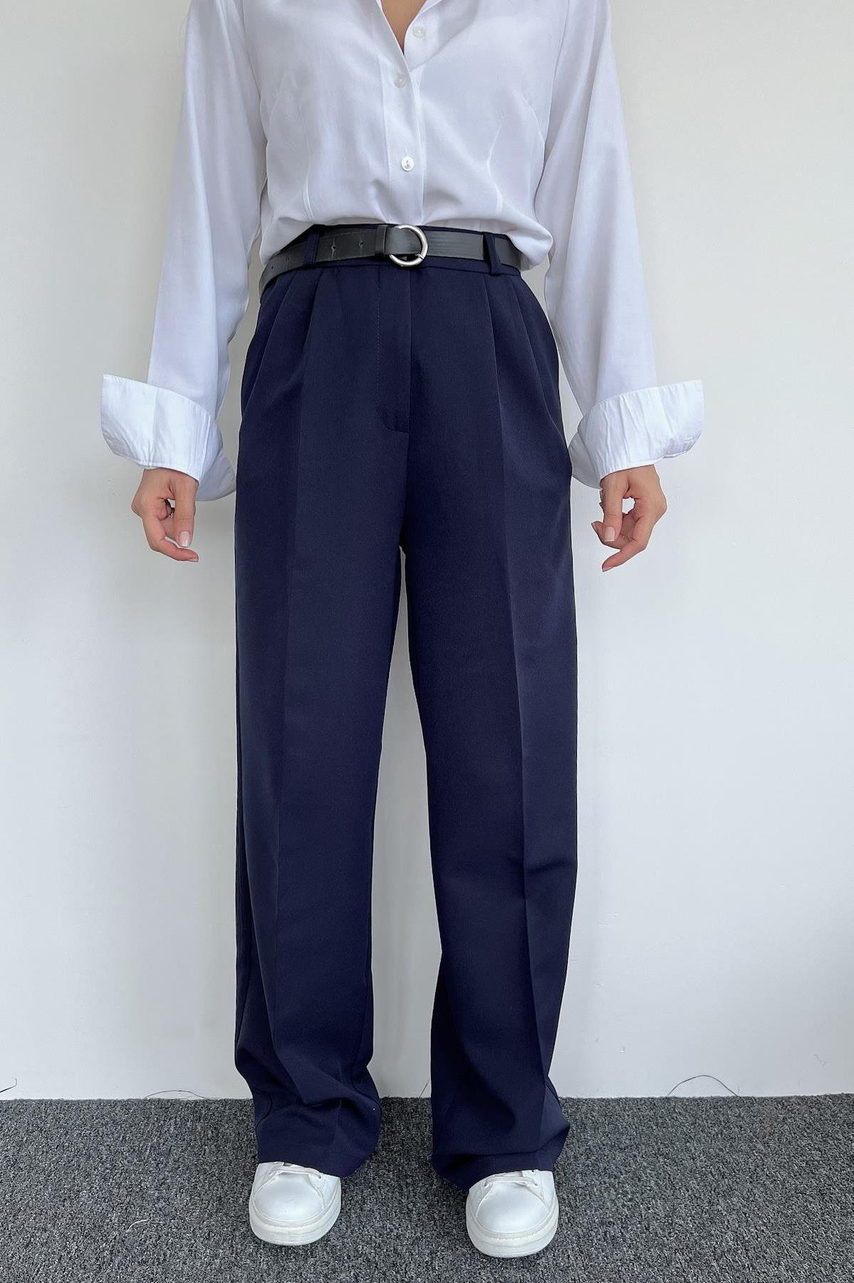 БРЮКИ ПАЛАЦЦО ПЛИССИРОВАННЫЕ