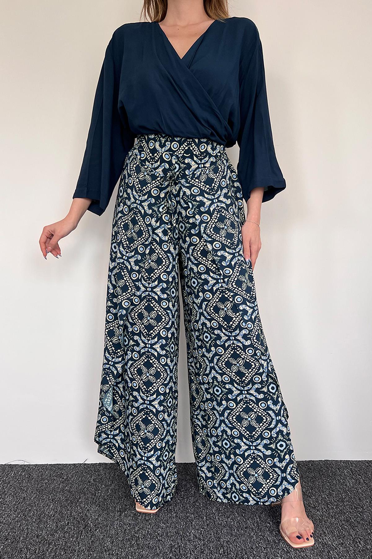 23016 PİJAMA TK. U. K. LACİVERT