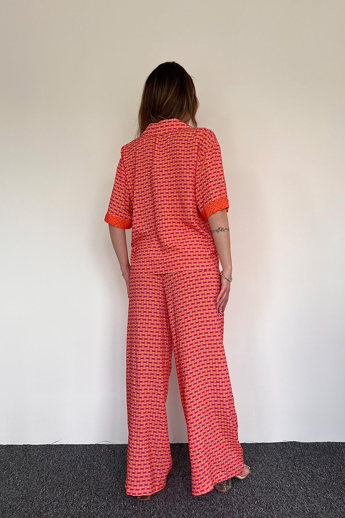 23083 PİJAMA TK. K. K. TURUNCU