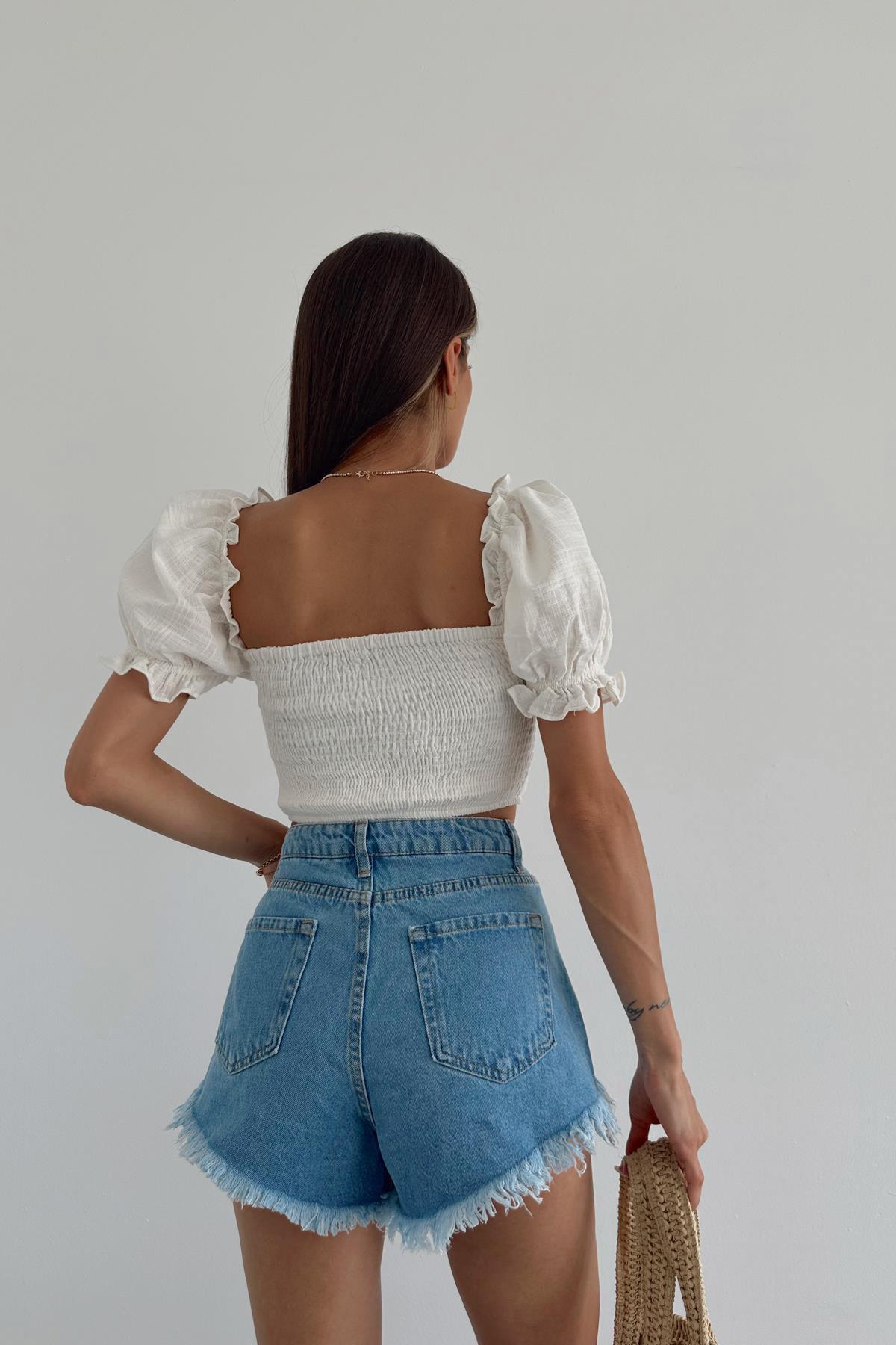 VEREV PÜSKÜL ŞORT MAVİ