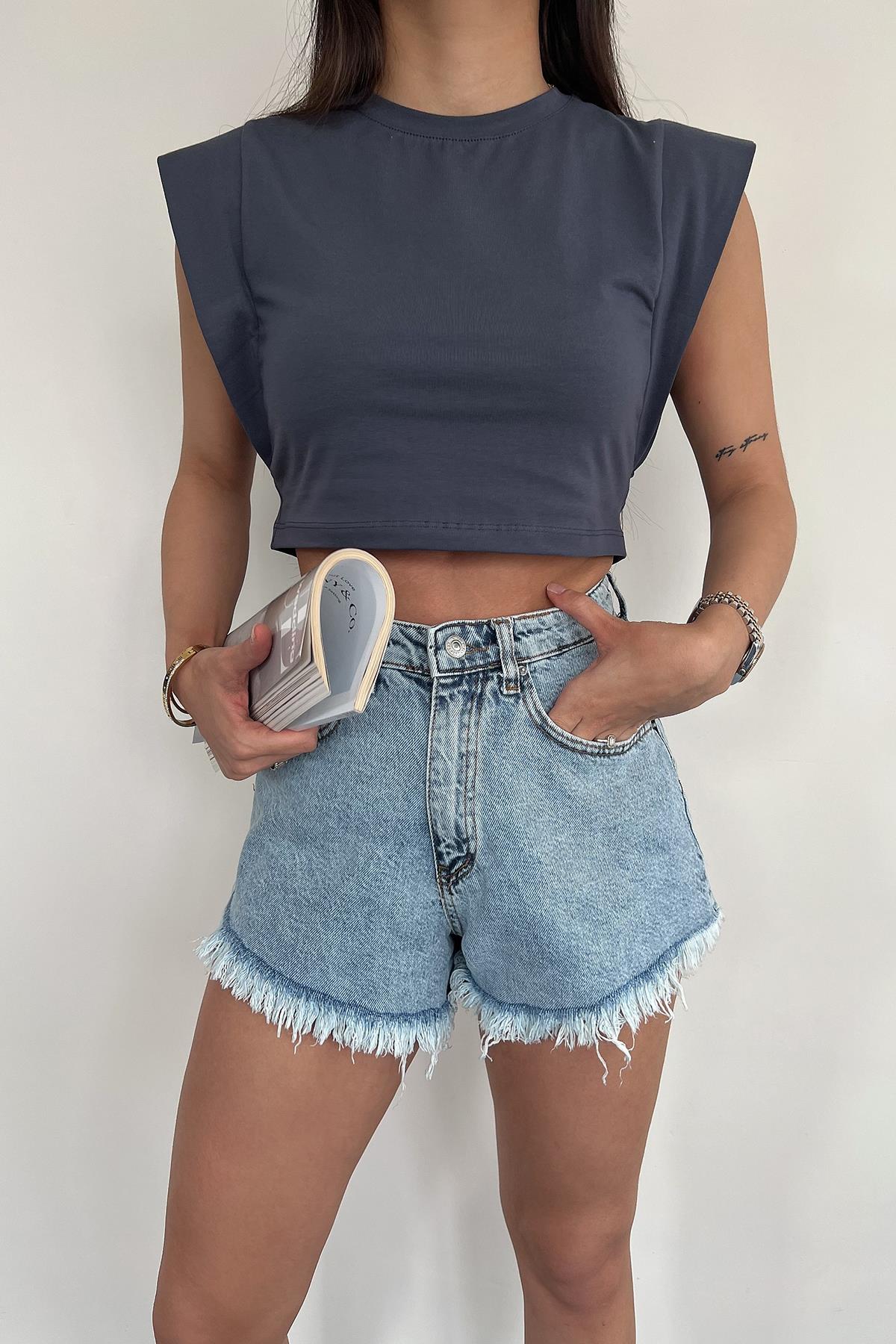 VEREV PÜSKÜL ŞORT MAVİ