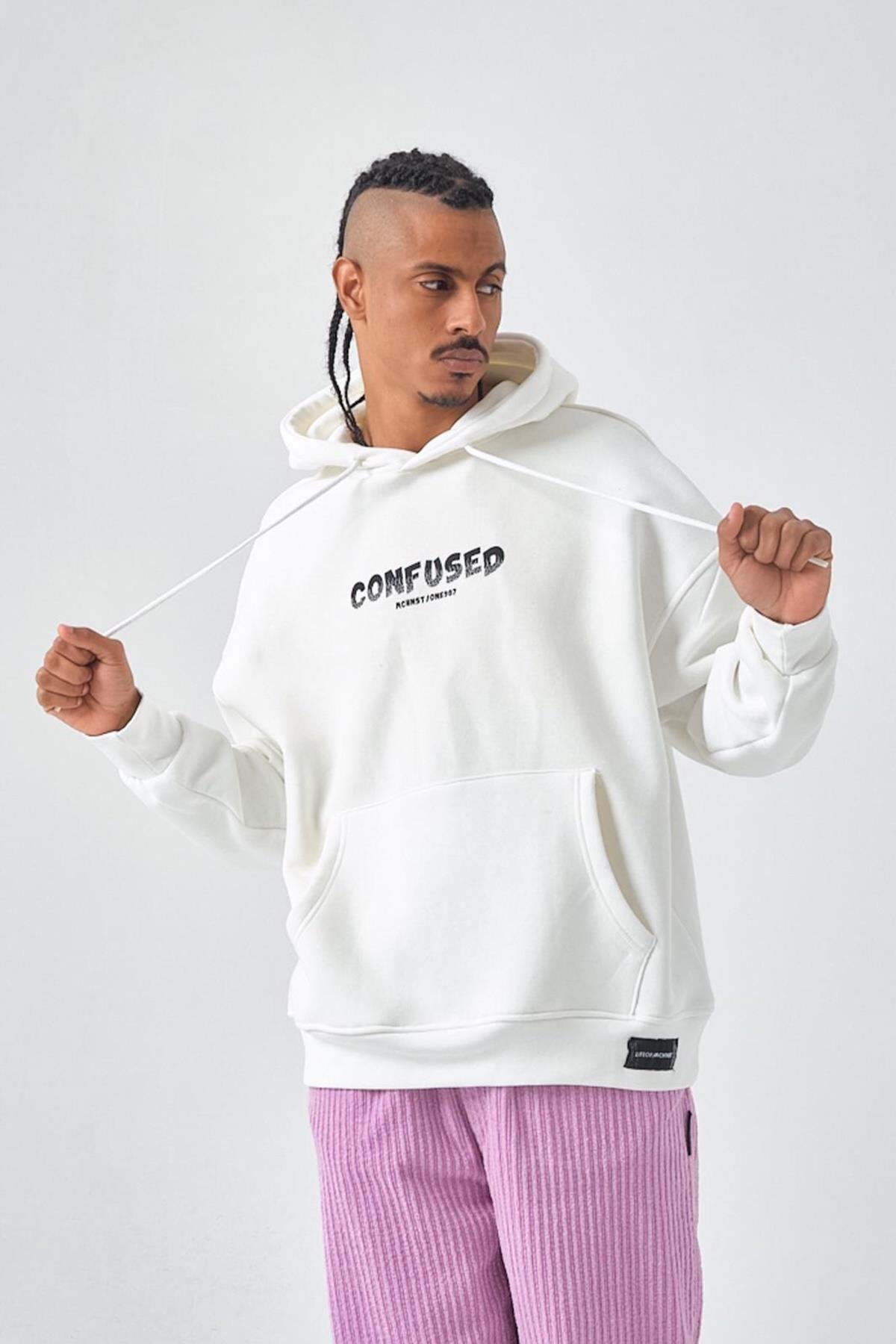 VERWIRRTES OLD-SCHOOL-SWEATSHIRT