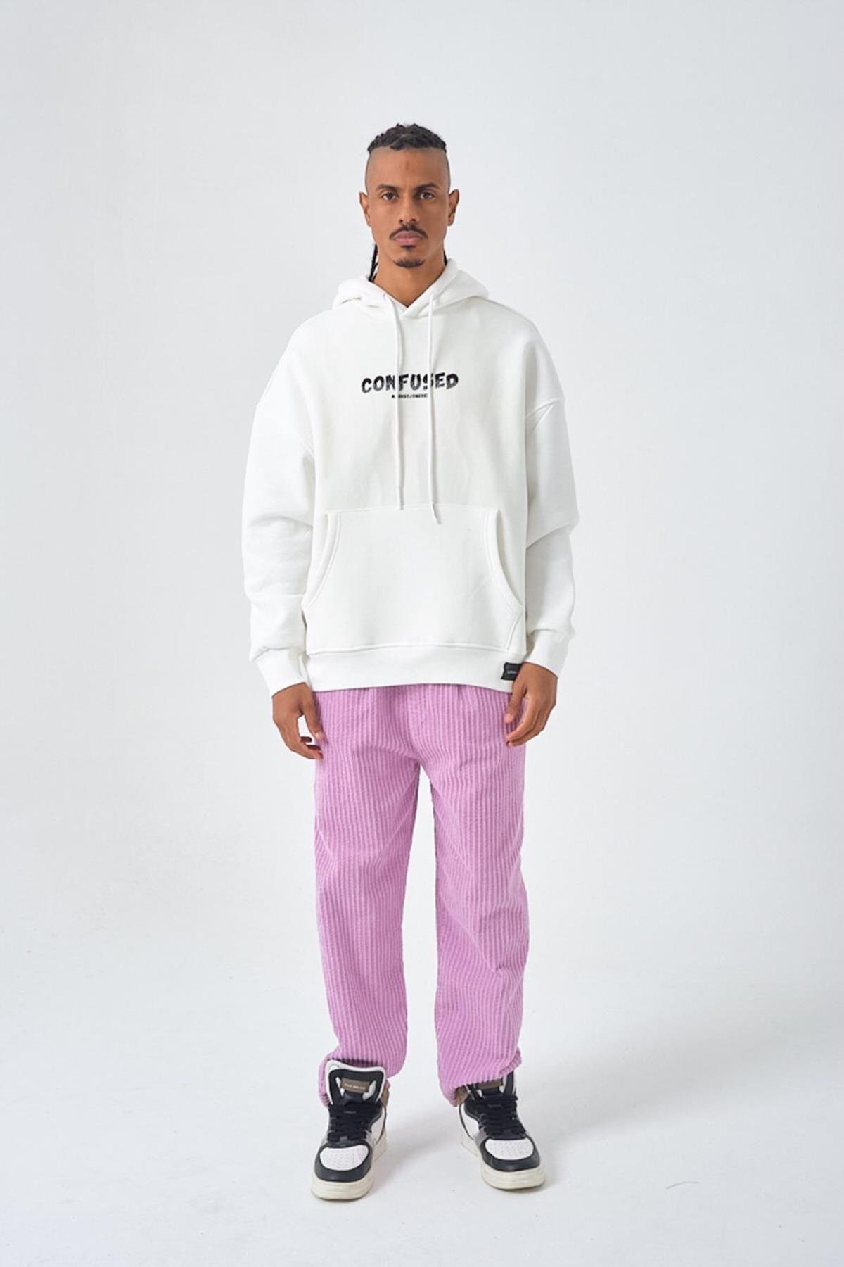 VERWIRRTES OLD-SCHOOL-SWEATSHIRT