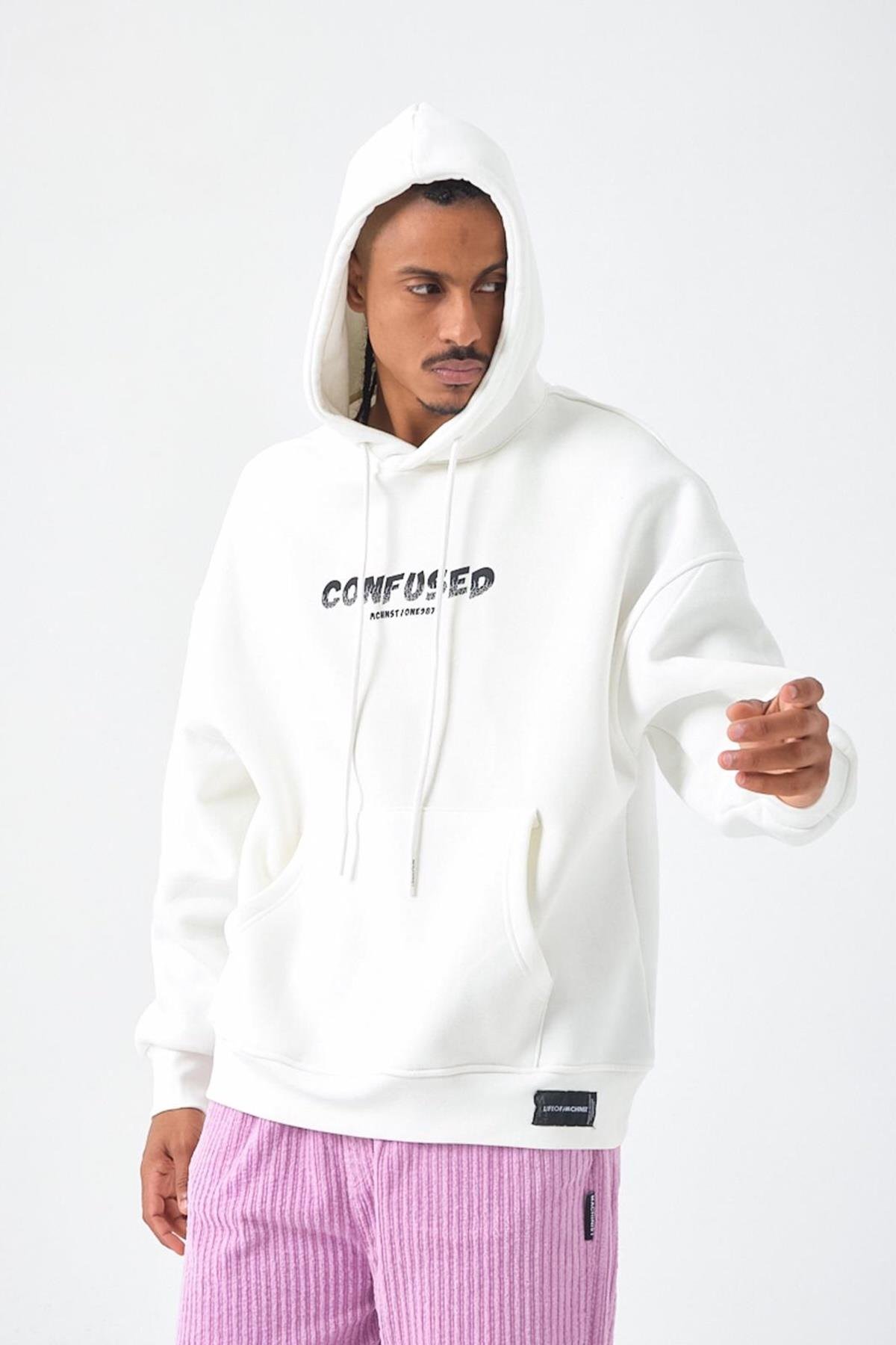 VERWIRRTES OLD-SCHOOL-SWEATSHIRT