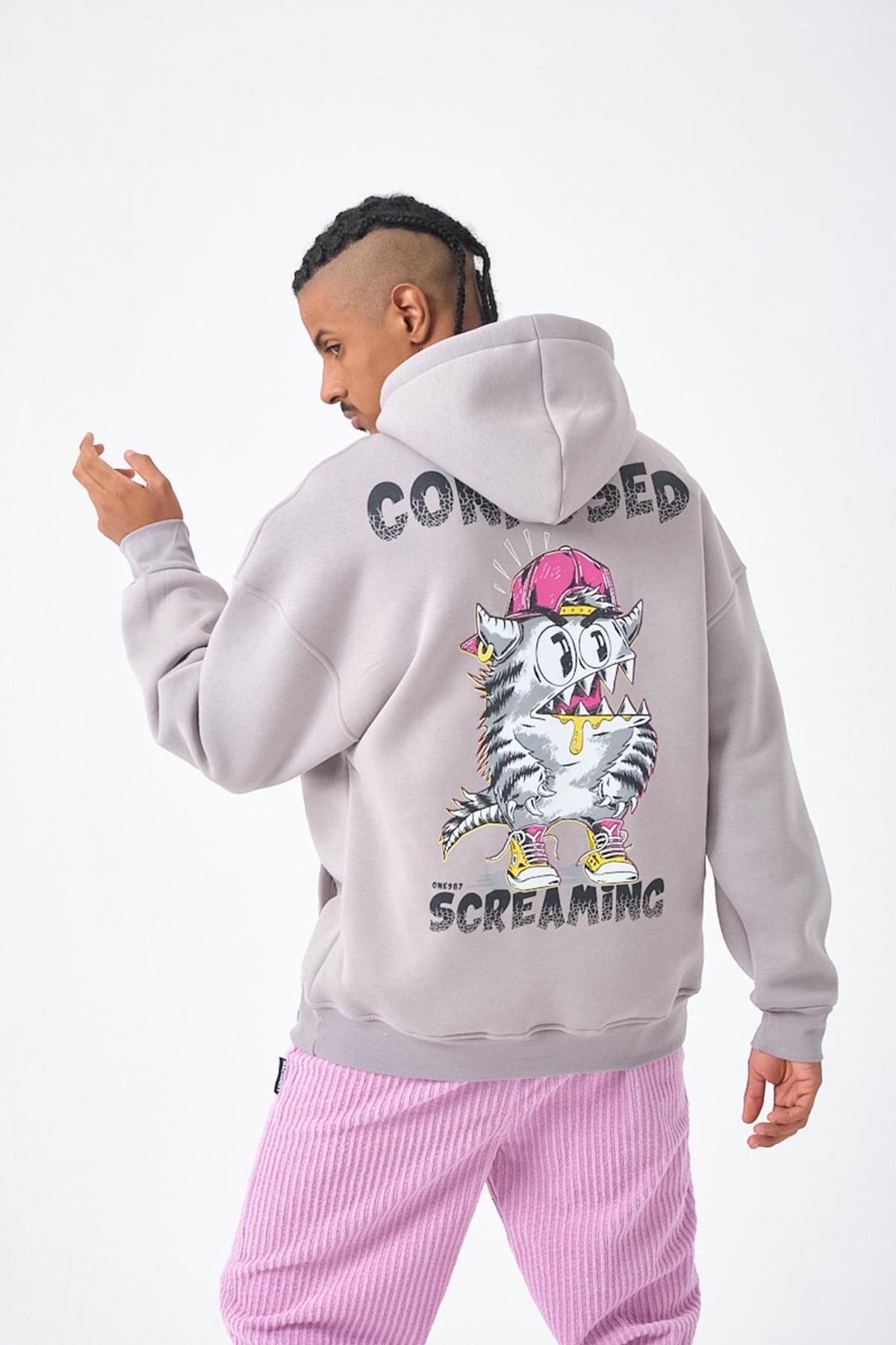 CONFUSED OLD SCHOOL SWEATSHIRT