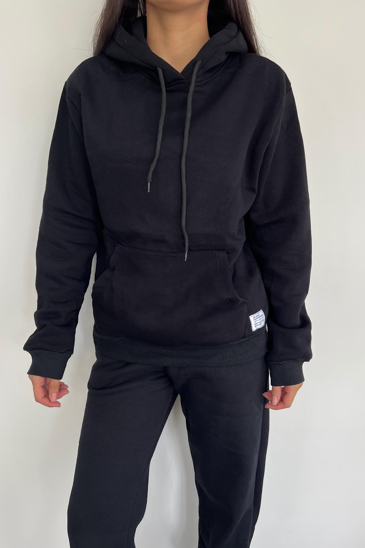 Kapuzen-Sweatshirt mit Känguru-Tasche