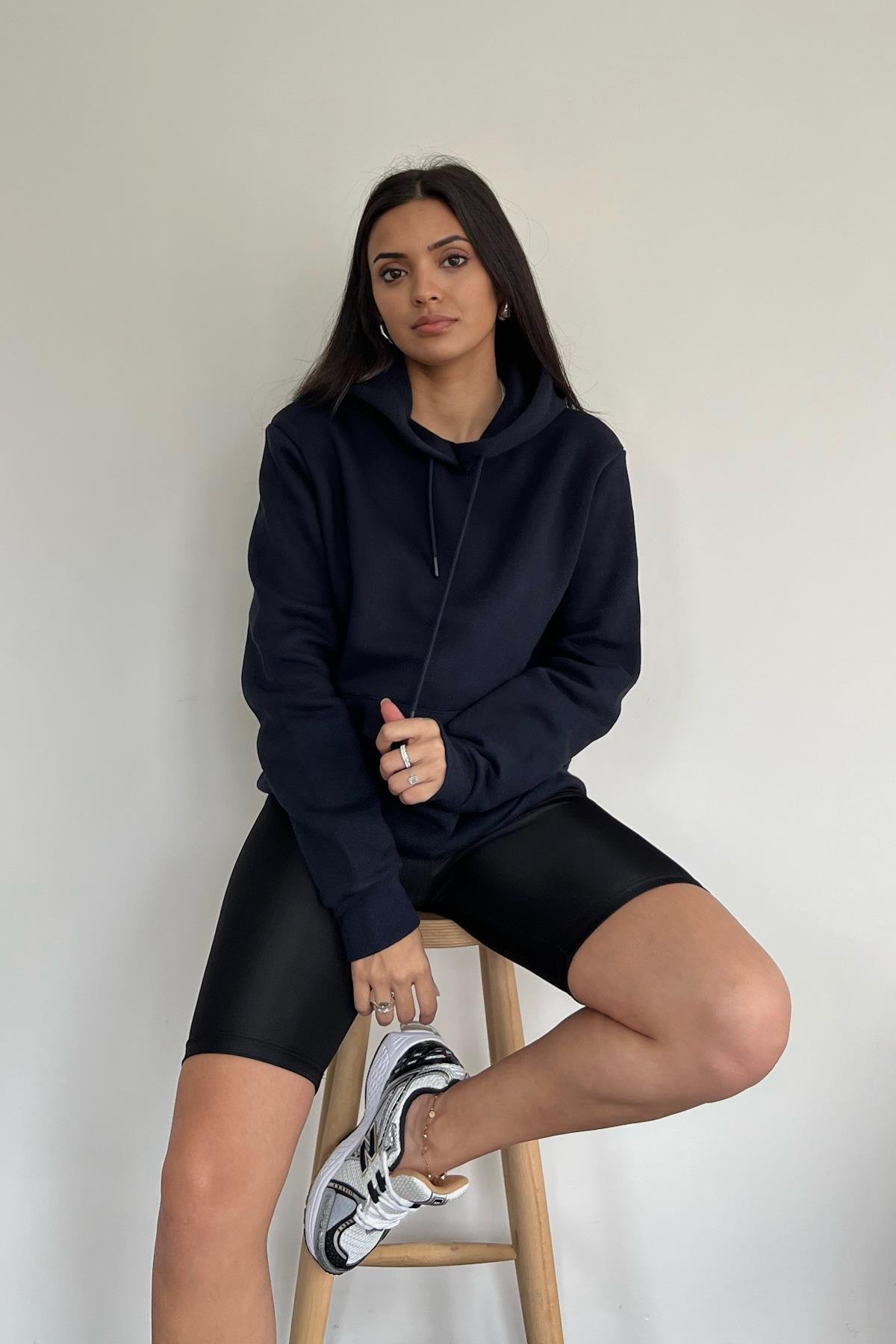 HOODED KANGAROO POCKET SWEATSIRT