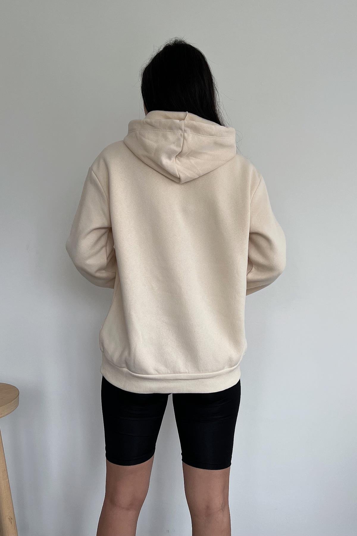 HOODED KANGAROO POCKET SWEATSIRT