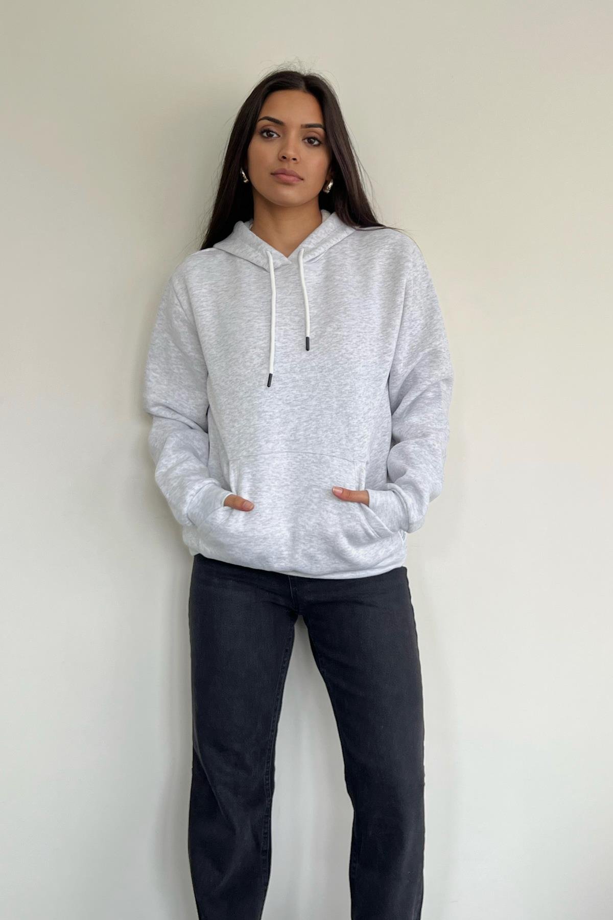 Kapuzen-Sweatshirt mit Känguru-Tasche