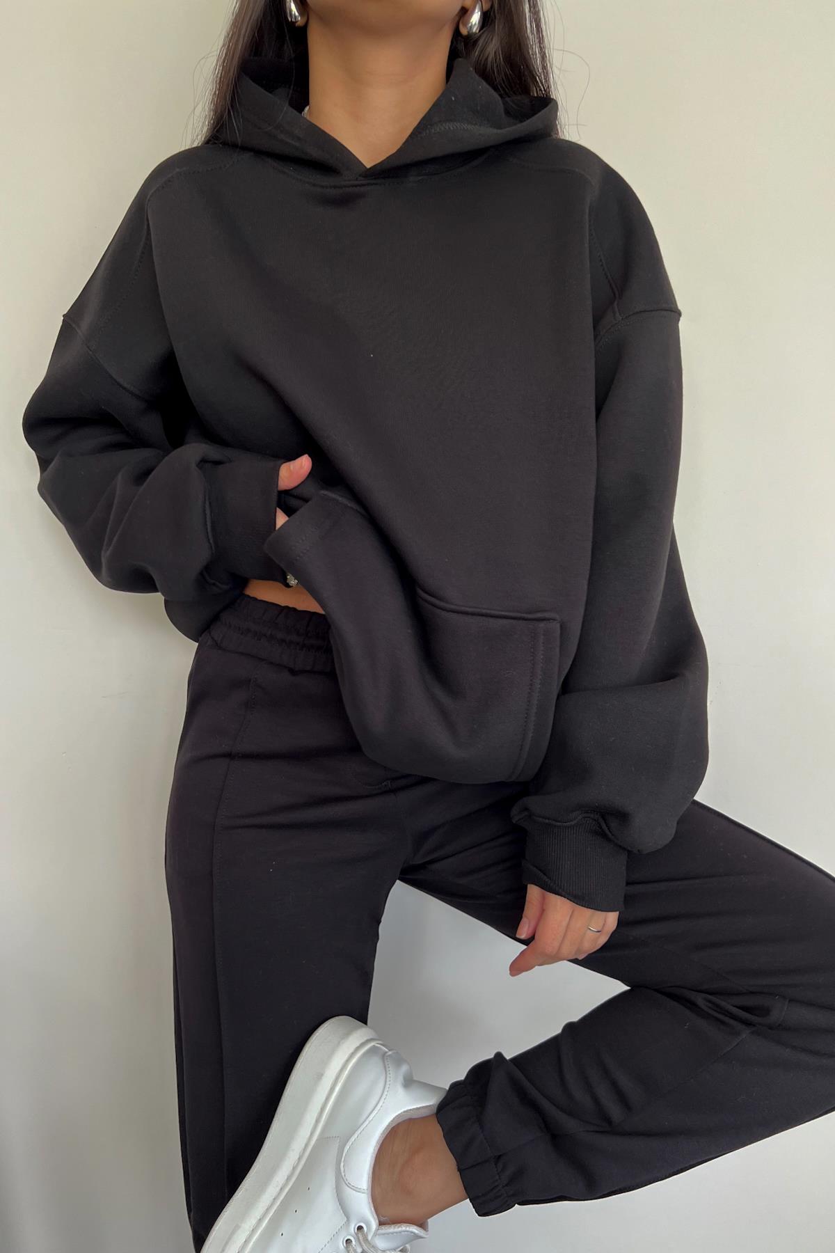 БАЗОВЫЙ СВИТШОТ С КАПЮШОНОМ