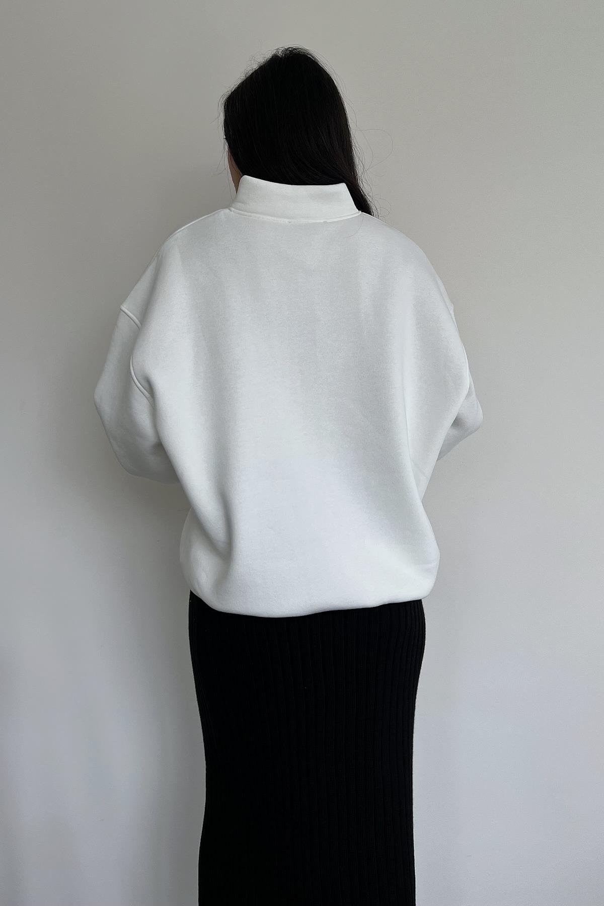 СВИТШОТ NYC NAKIŞLI YUMOŞ