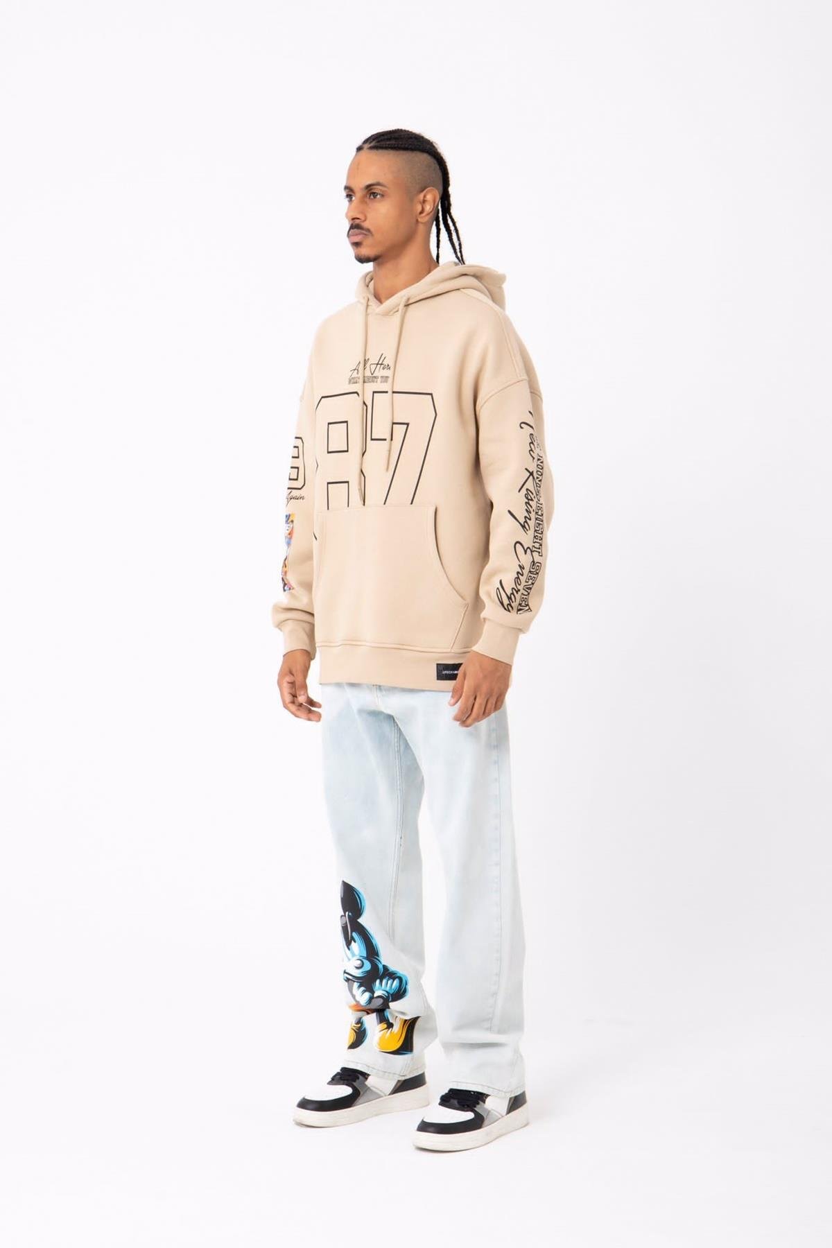 OLD SCHOOL KAPÜŞONLU BEJ