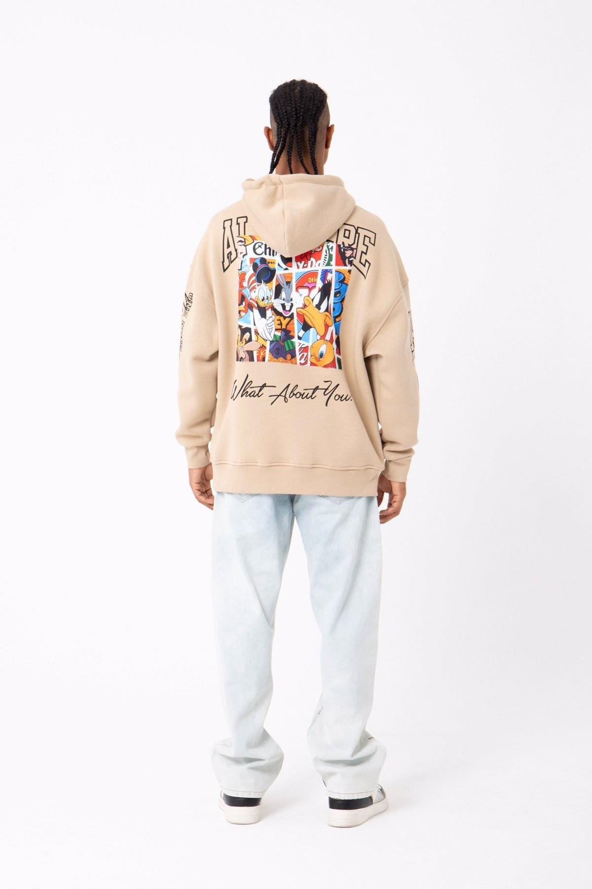 OLD SCHOOL KAPÜŞONLU BEJ