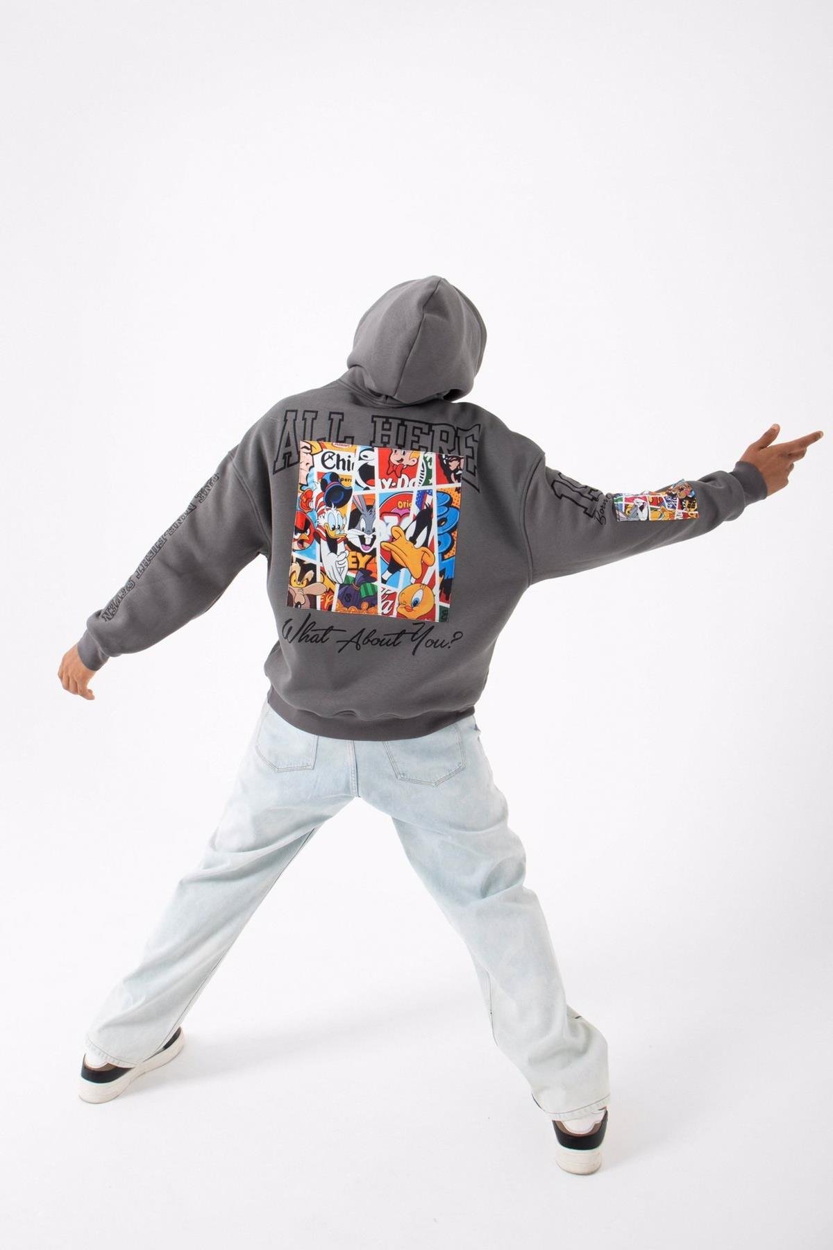 OLD SCHOOL KAPÜŞONLU FÜME