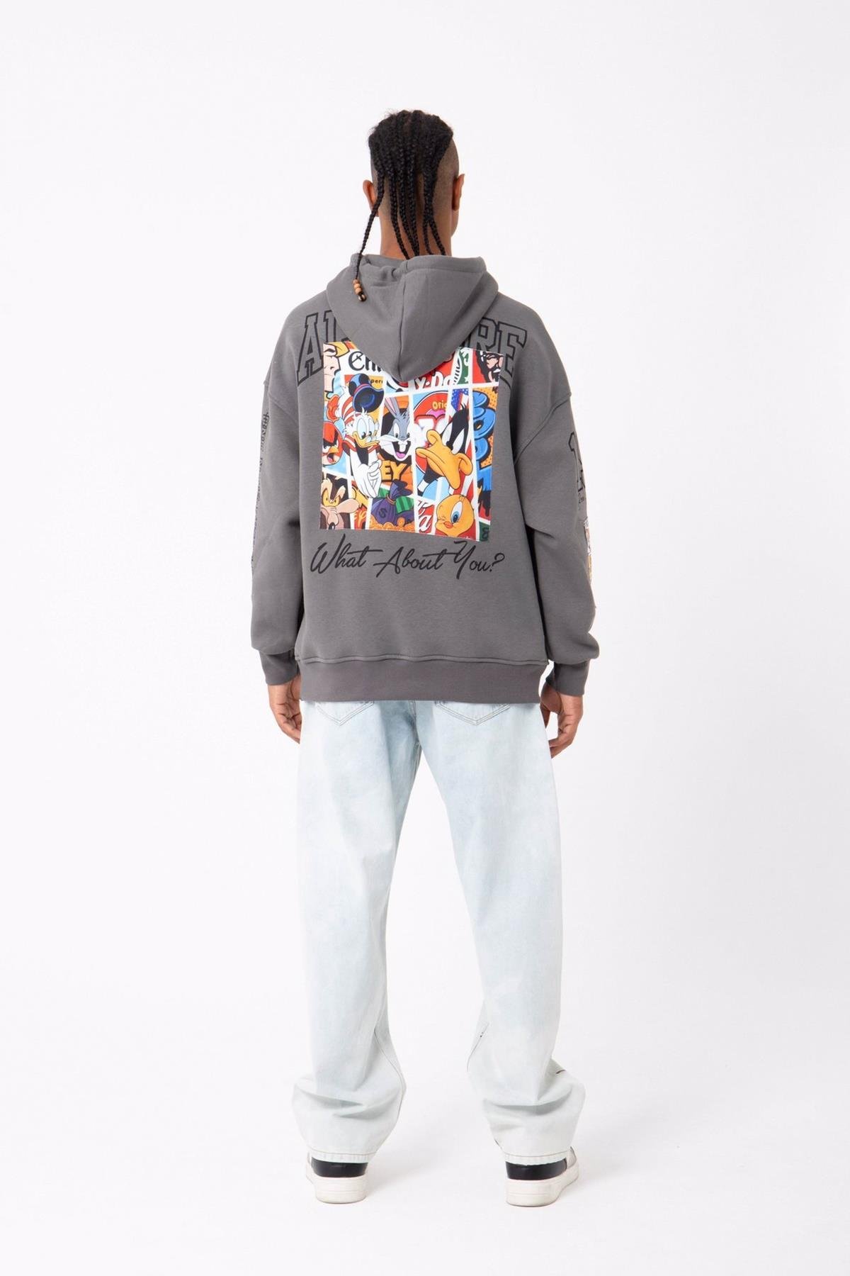 OLD SCHOOL KAPÜŞONLU FÜME