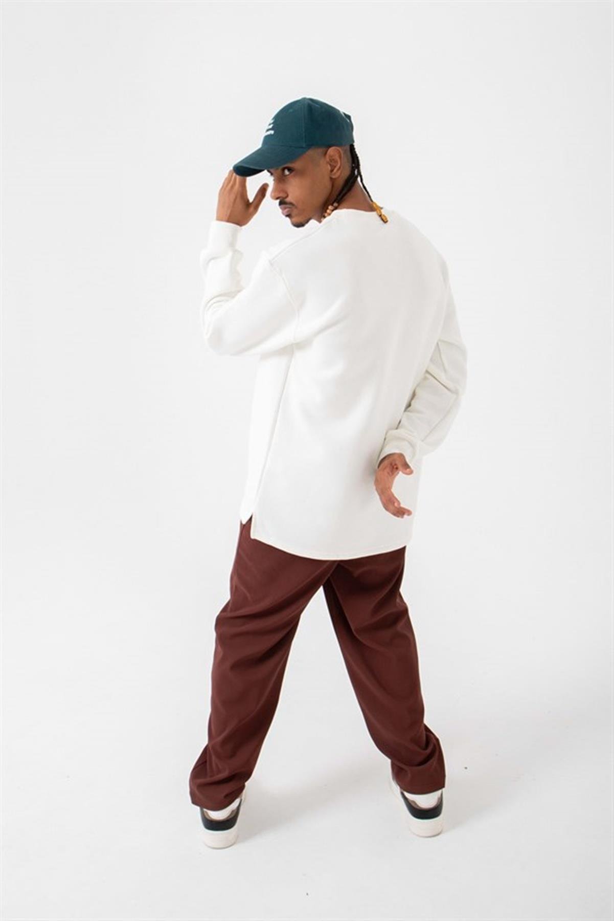 SHARDON-SWEATSHIRT MIT ÄRMEL