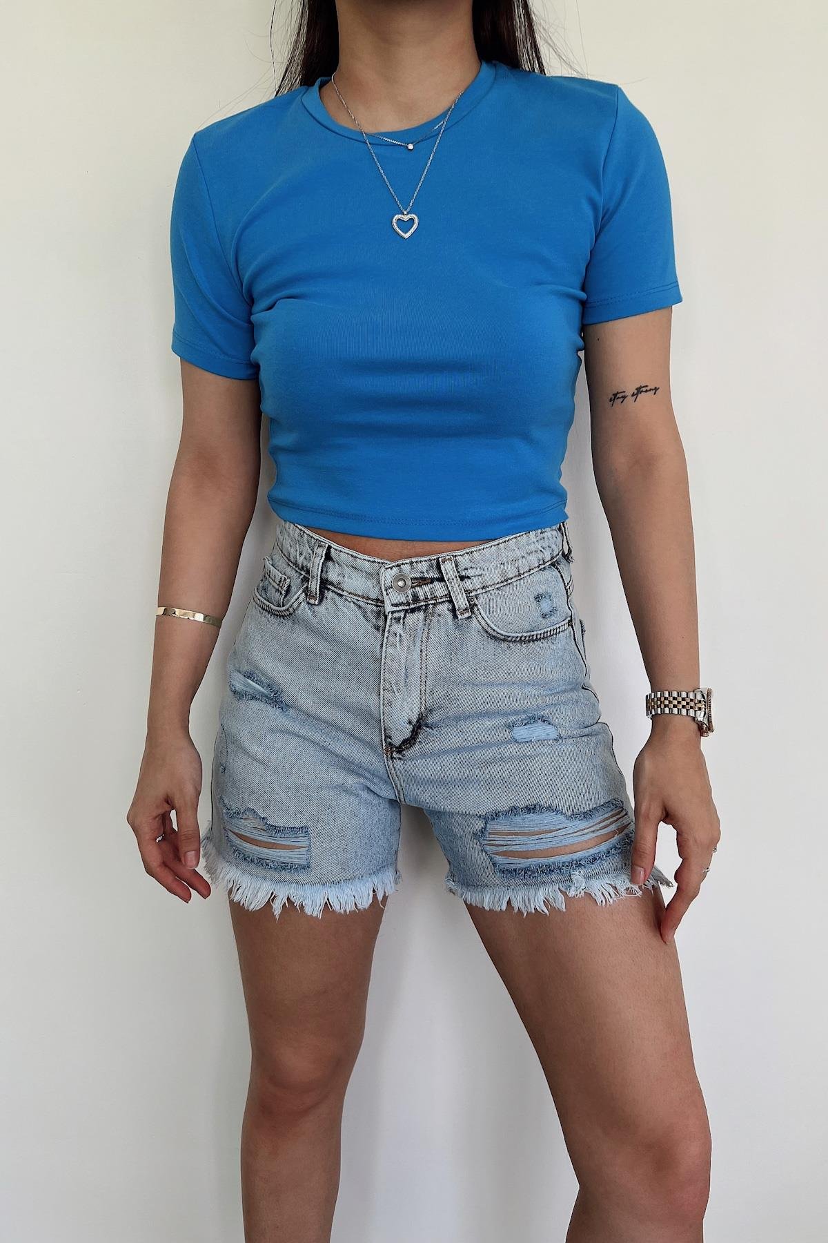 تي شيرت ليكرا ريبون الأساسي