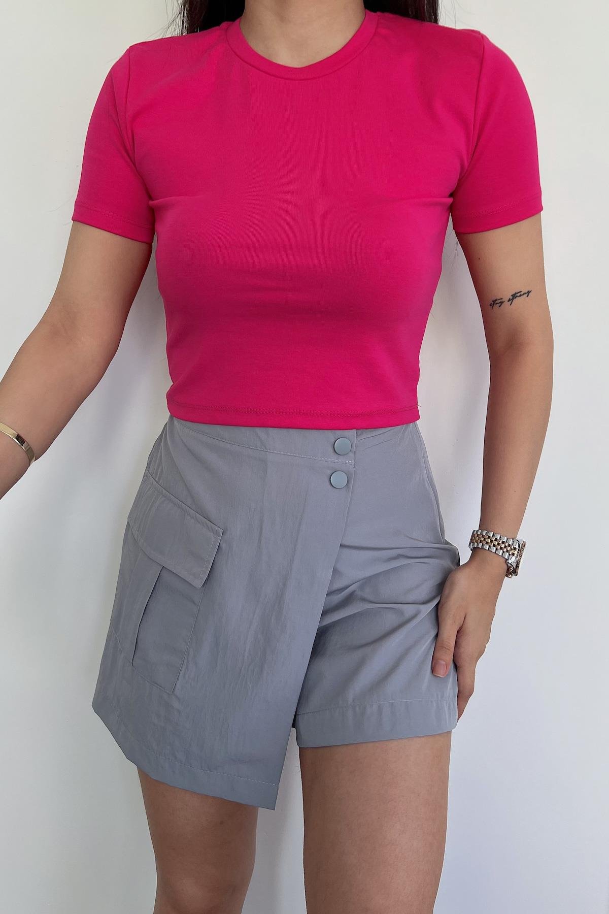 تي شيرت ليكرا ريبون الأساسي