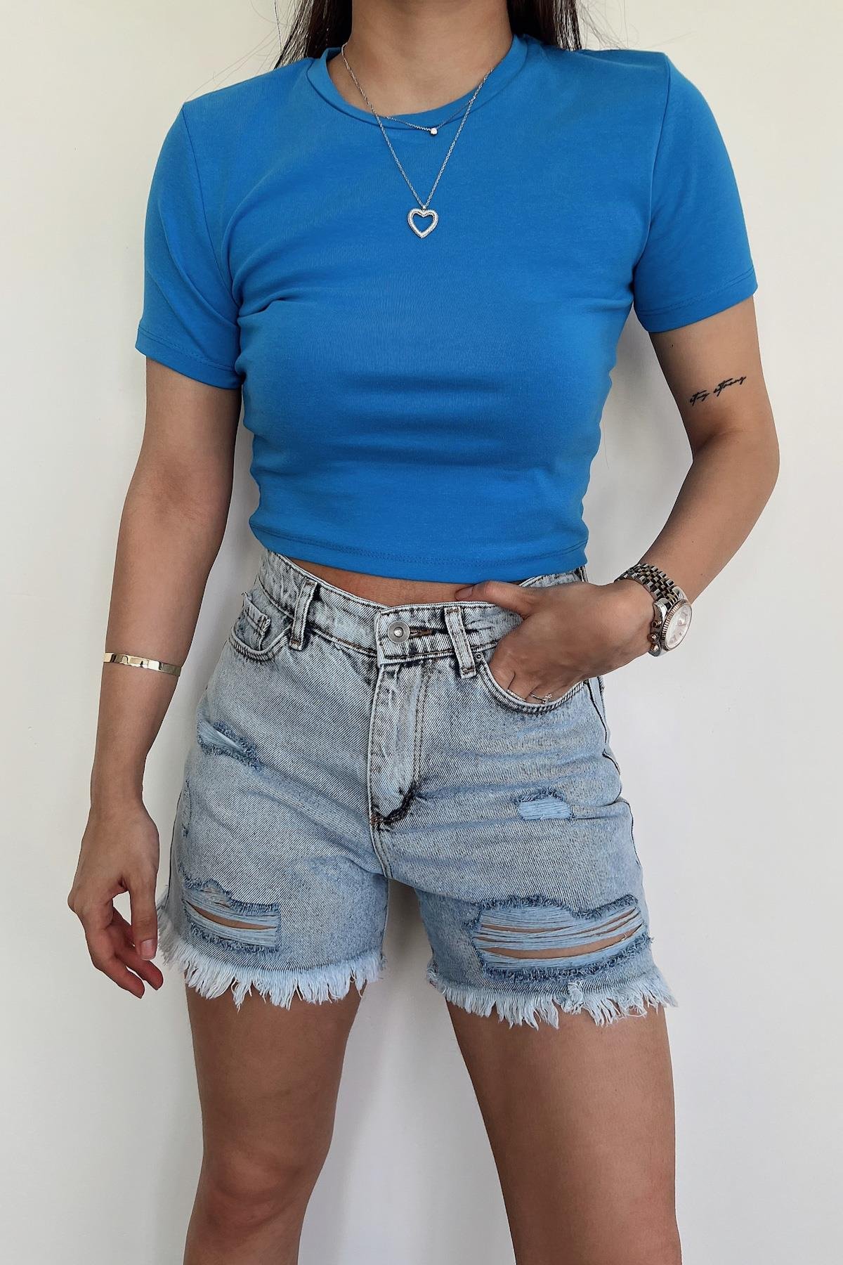 تي شيرت ليكرا ريبون الأساسي