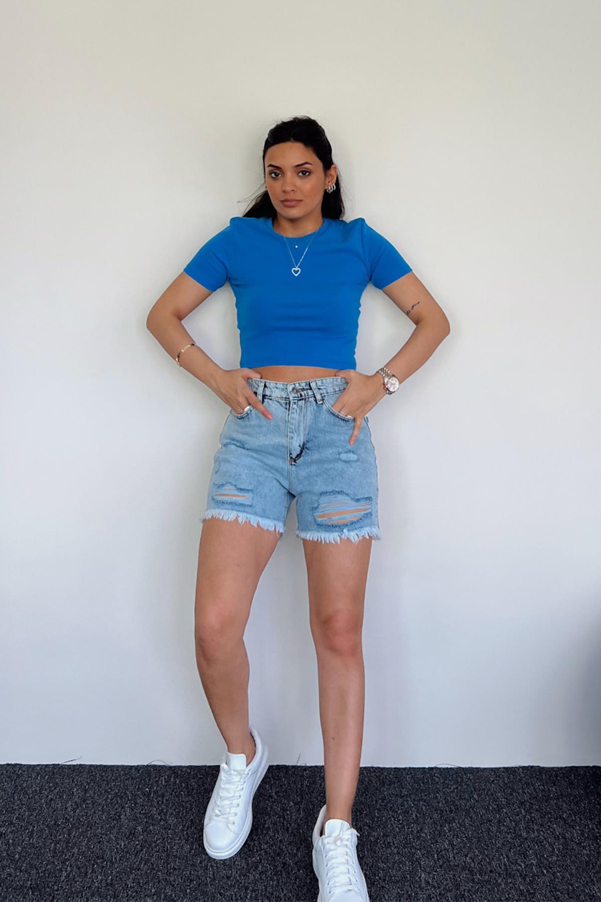 تي شيرت ليكرا ريبون الأساسي