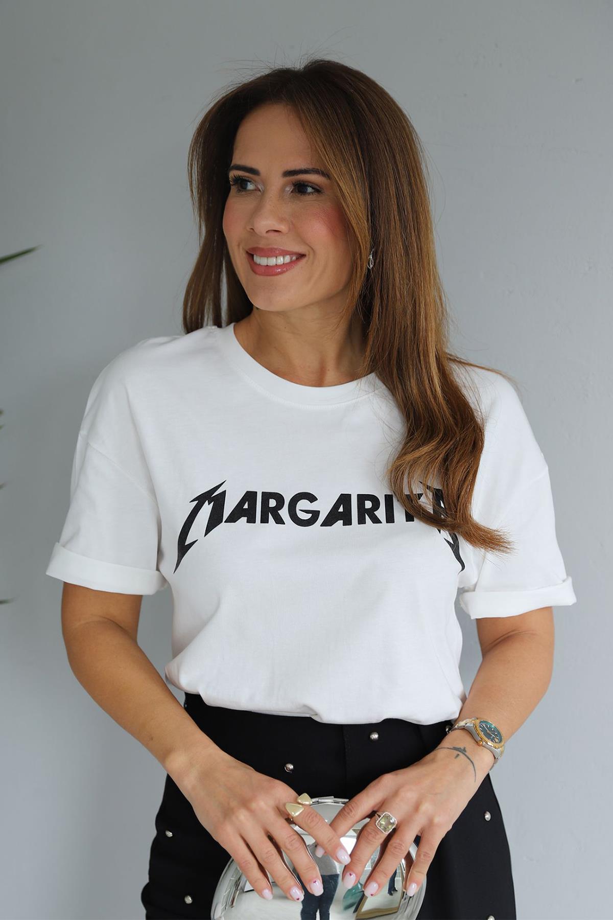 MARGARİTA TİŞÖRT BEYAZ