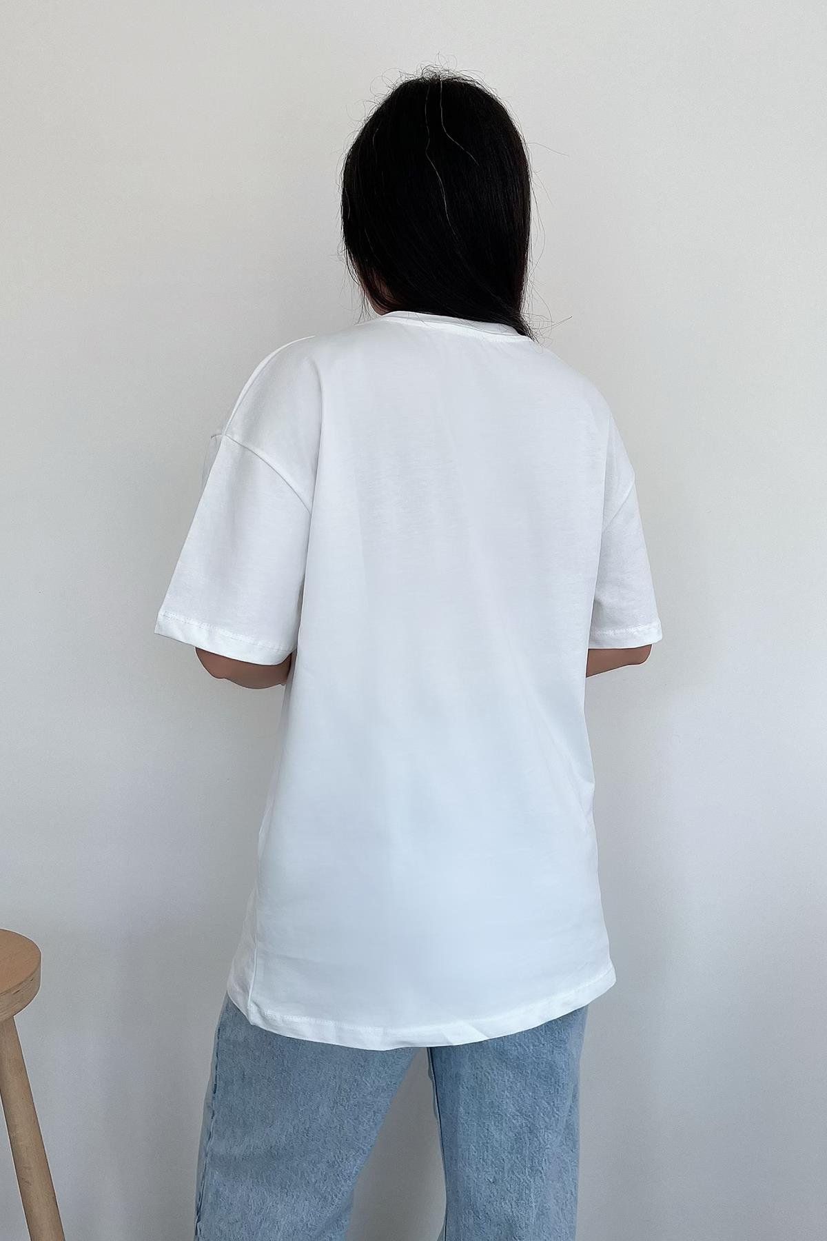 MARGARİTA TİŞÖRT BEYAZ