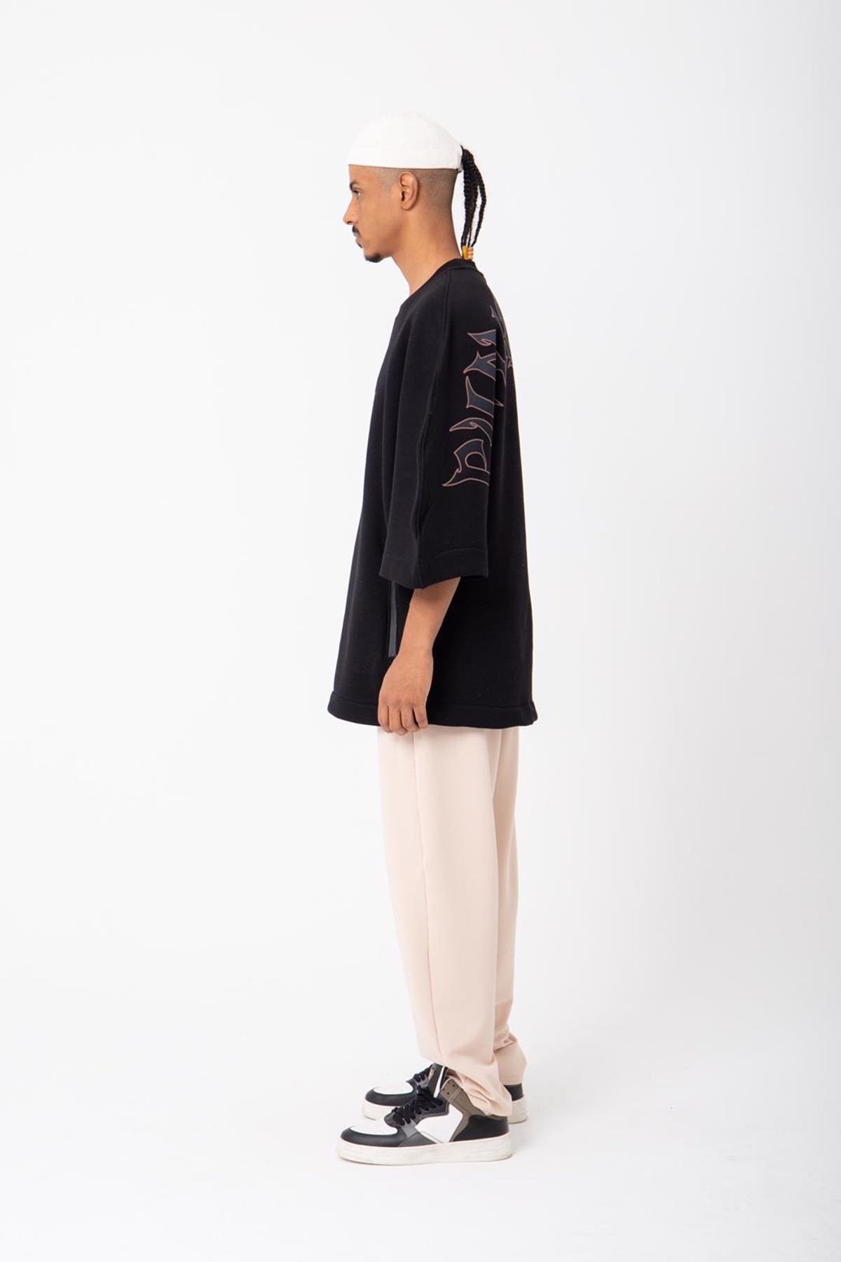 PUNK HEART Fledermausärmel mit Taschen