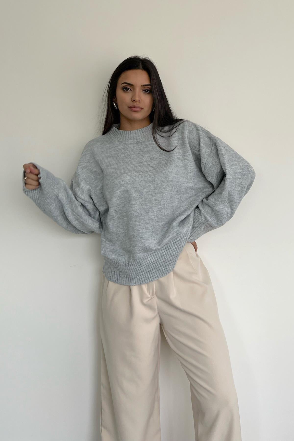 ТРИКОТАЖ ОВЕРСАЙЗ, МЯГКИЙ СВИТЕР