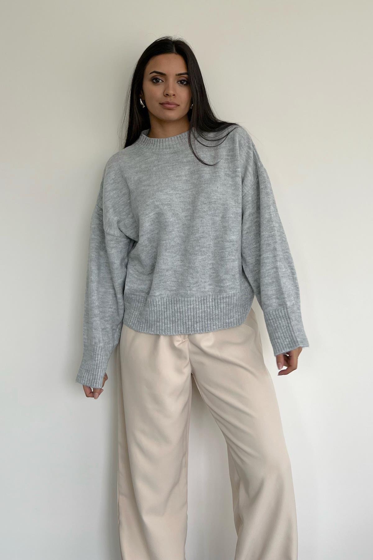 ТРИКОТАЖ ОВЕРСАЙЗ, МЯГКИЙ СВИТЕР