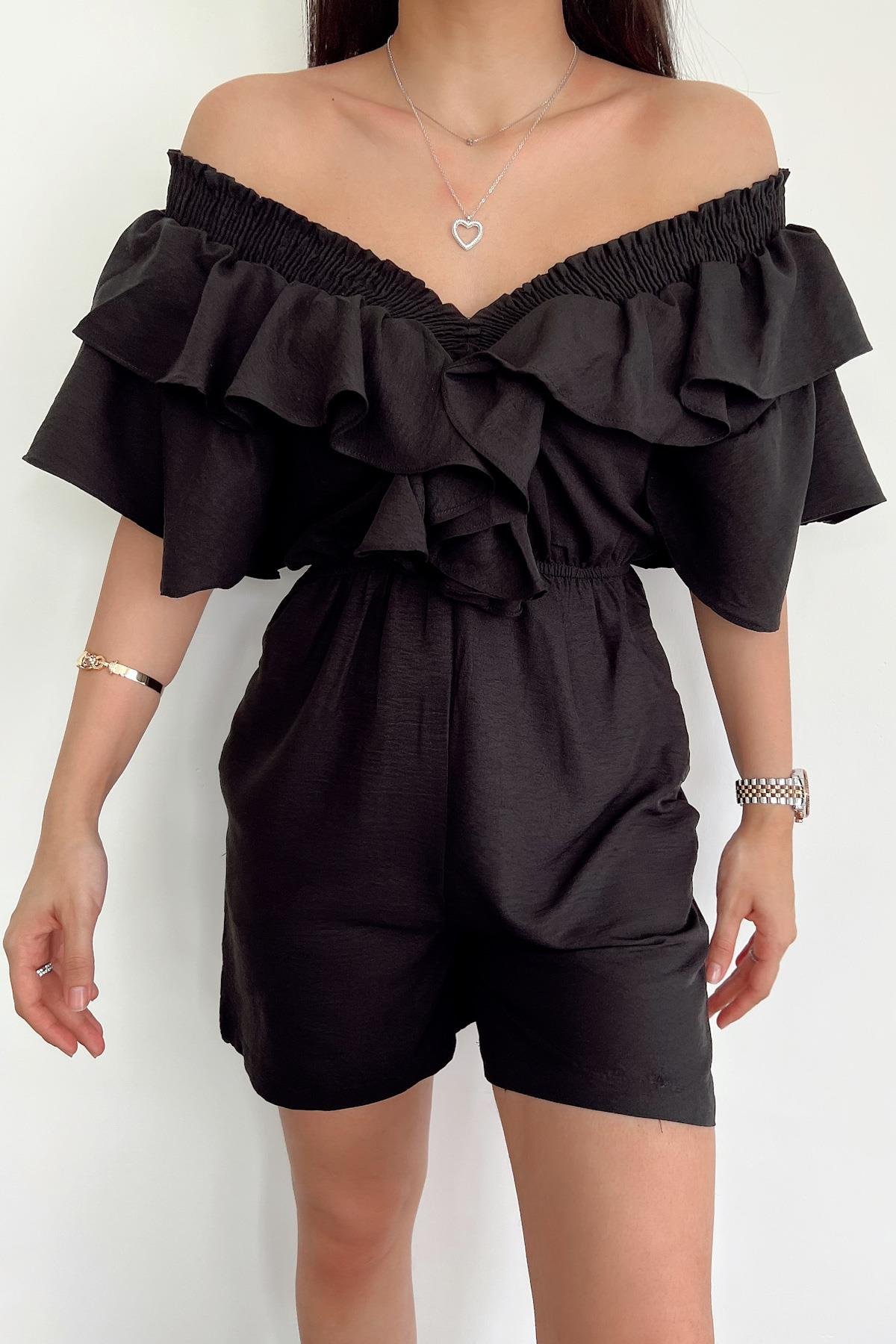 ЯКАСИ ФИРФИРЛИ ШОРТ ТУЛУМ