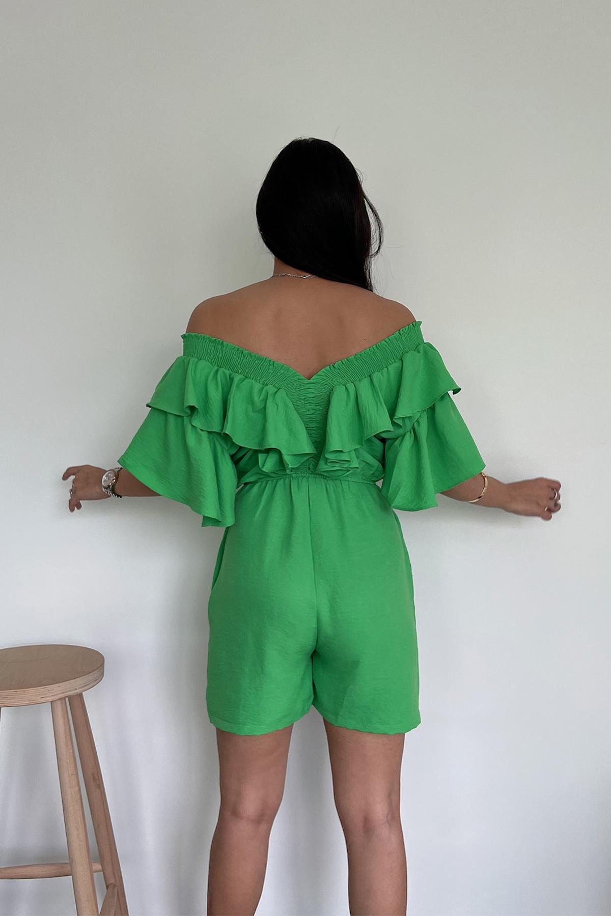 ЯКАСИ ФИРФИРЛИ ШОРТ ТУЛУМ