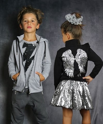 Angel Sweat-Ceket - Silver