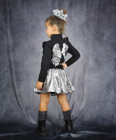 Angel Sweat-Ceket - Silver