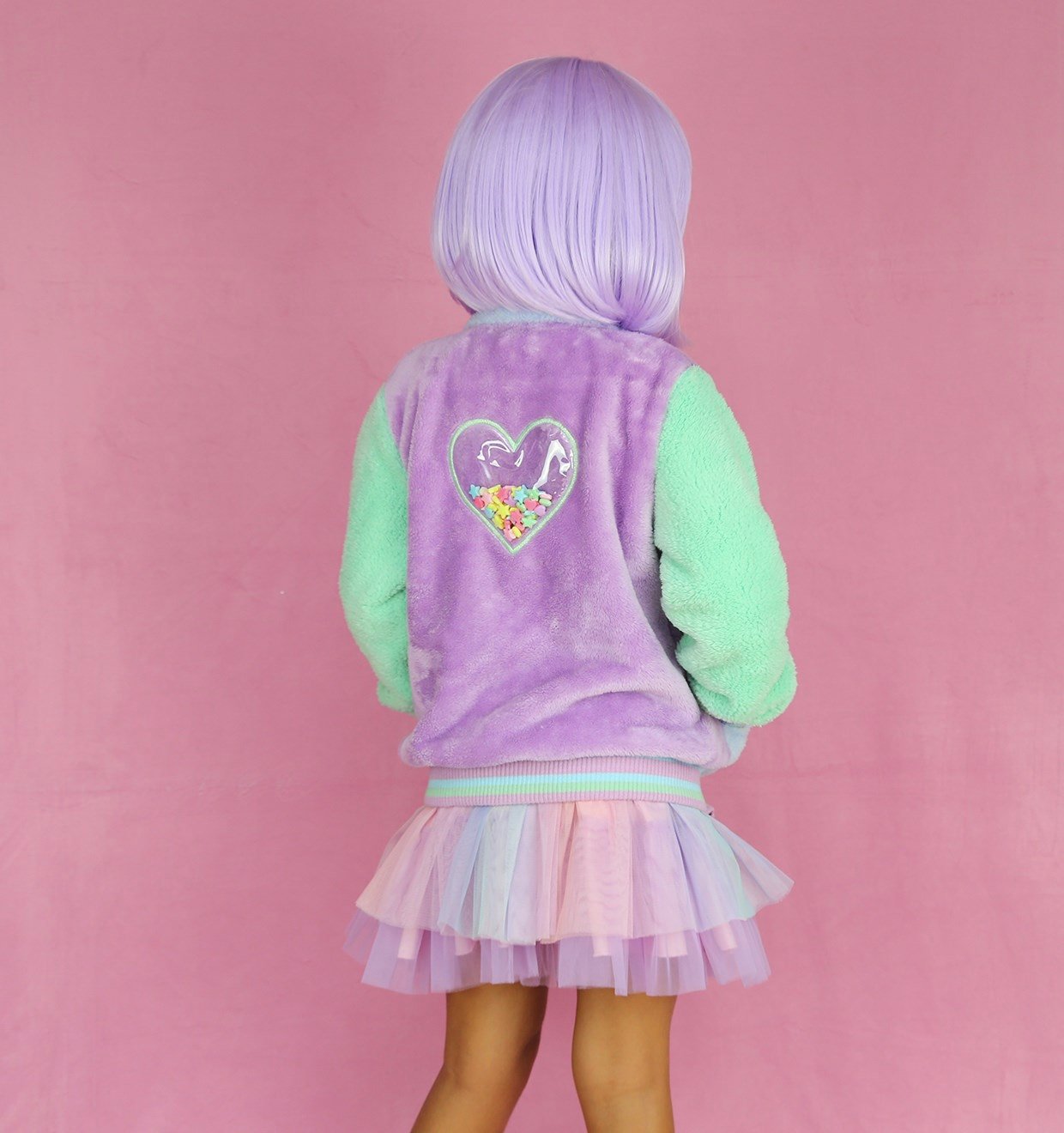 Candylicious Peluş Mont