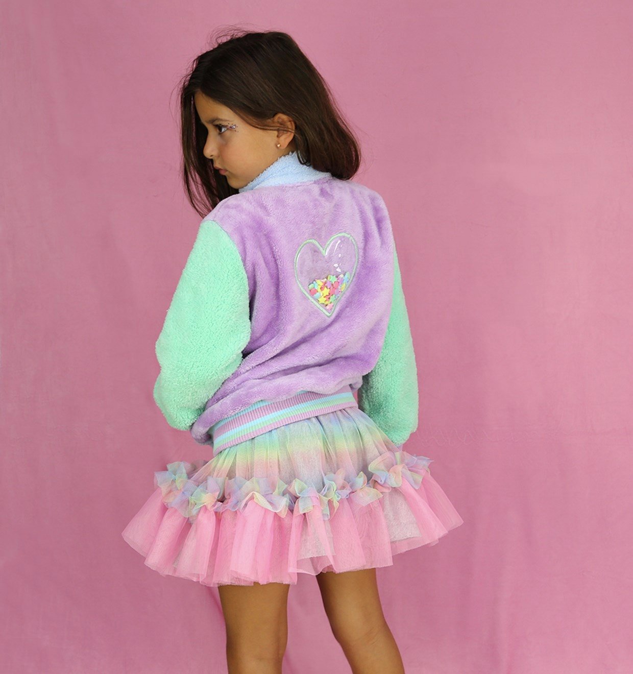 Candylicious Peluş Mont