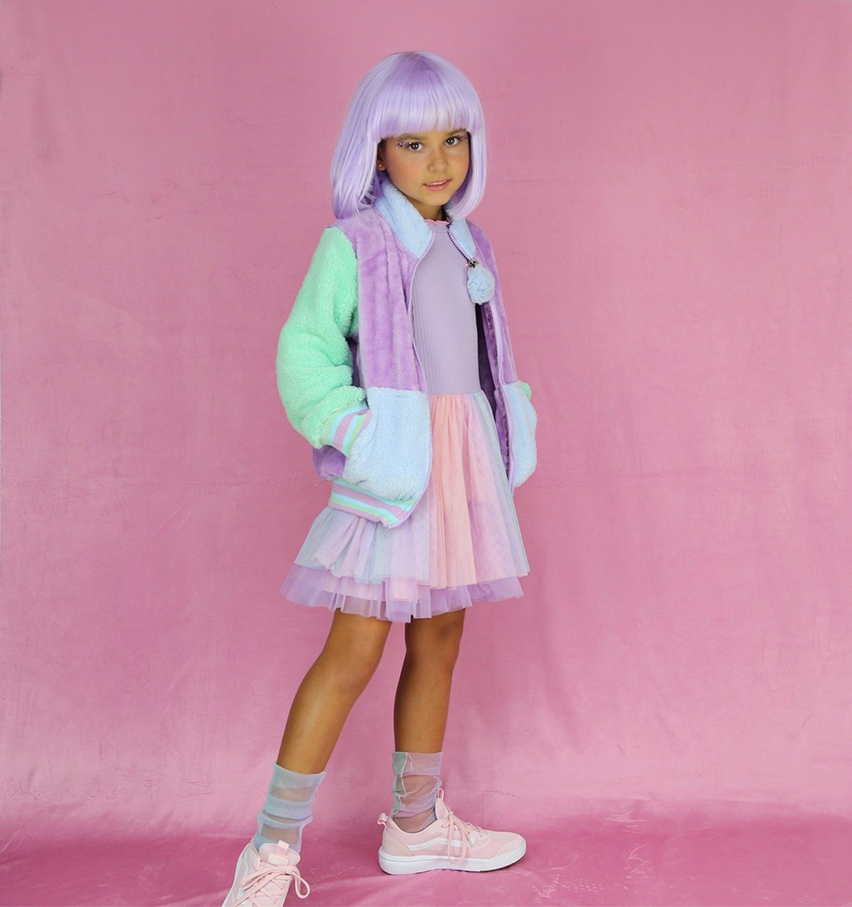 Candylicious Peluş Mont