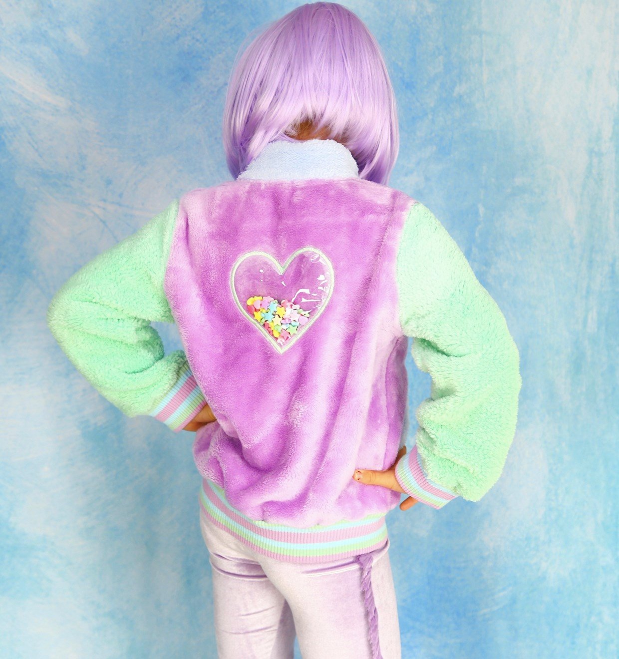 Candylicious Peluş Mont