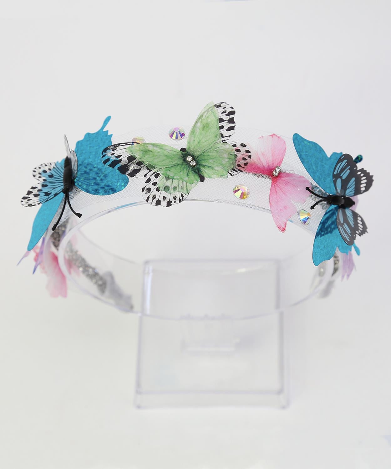 Freya Butterfly Taç / Beyaz