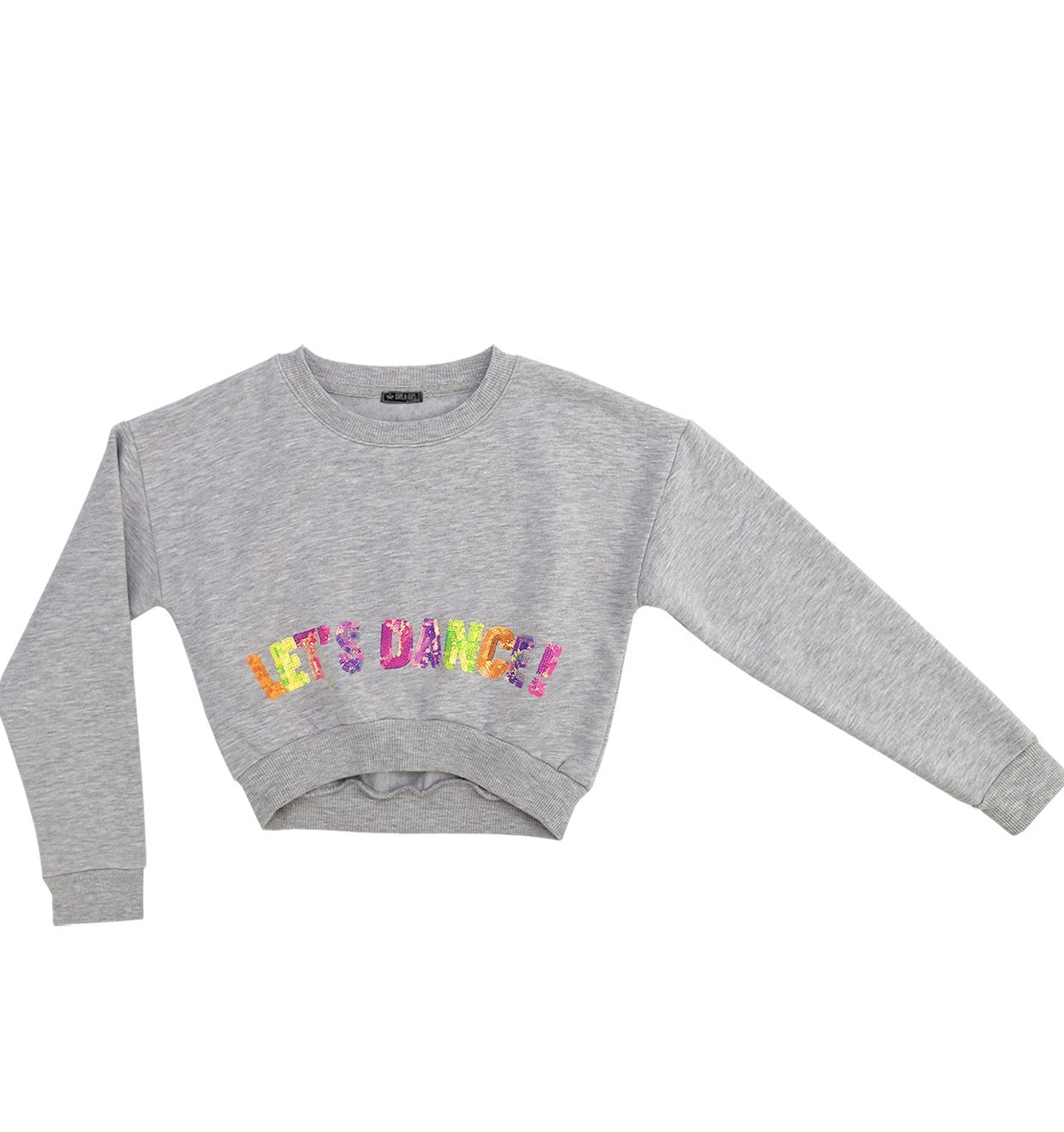 Let's Dance Cropped Sweatshirt
