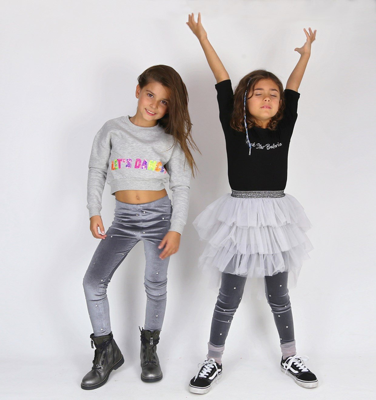 Let's Dance Cropped Sweatshirt
