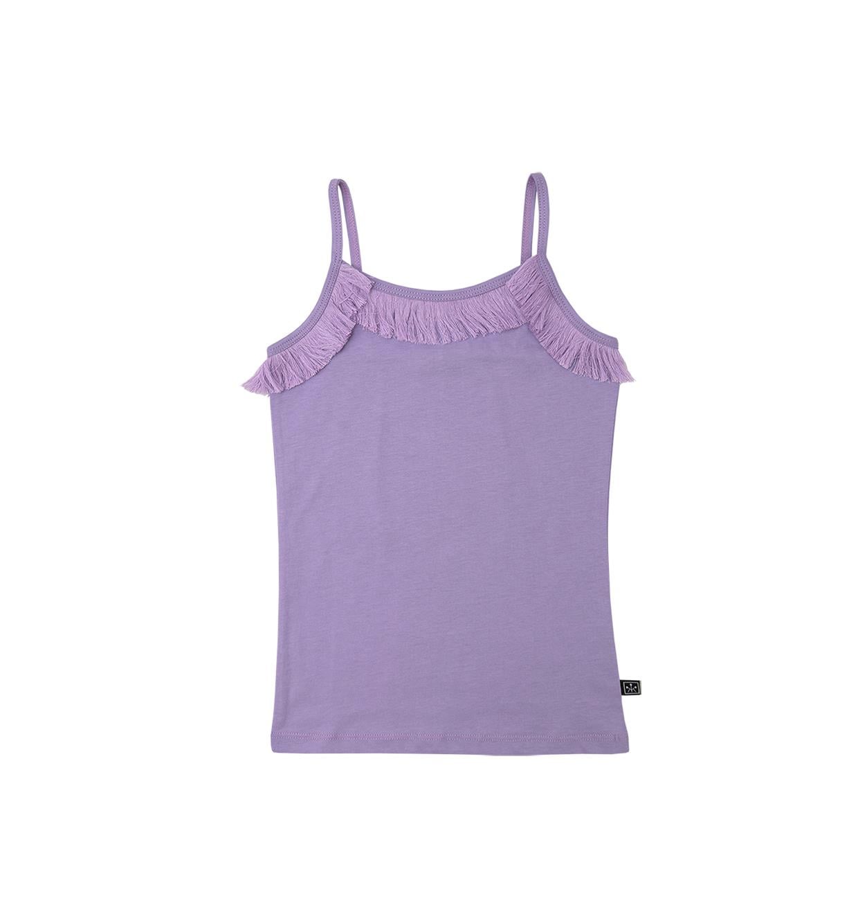 Lilac Fringe Strappy